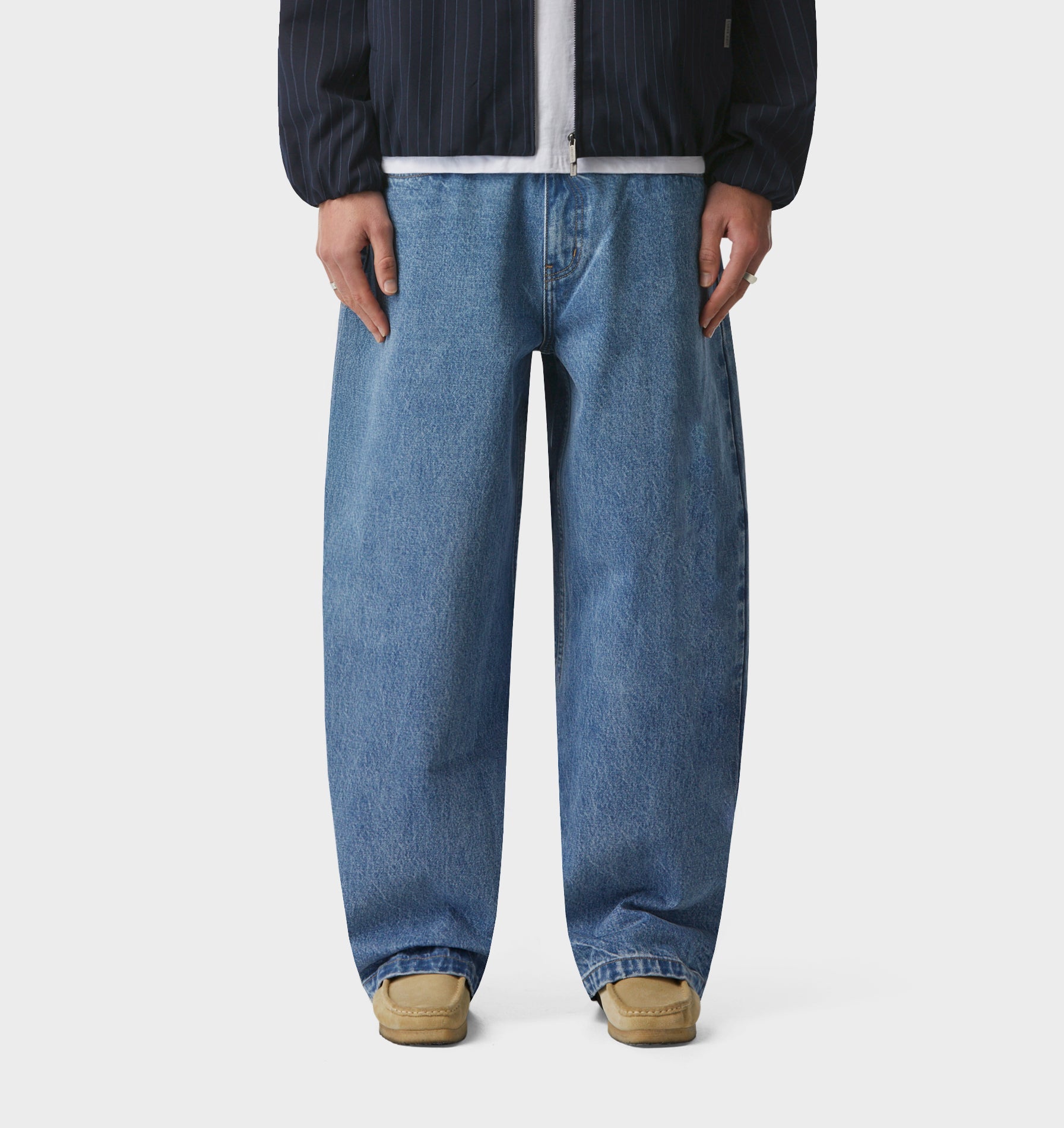 Balloon Denim in Washed Vintage Blue | I Love Ugly US