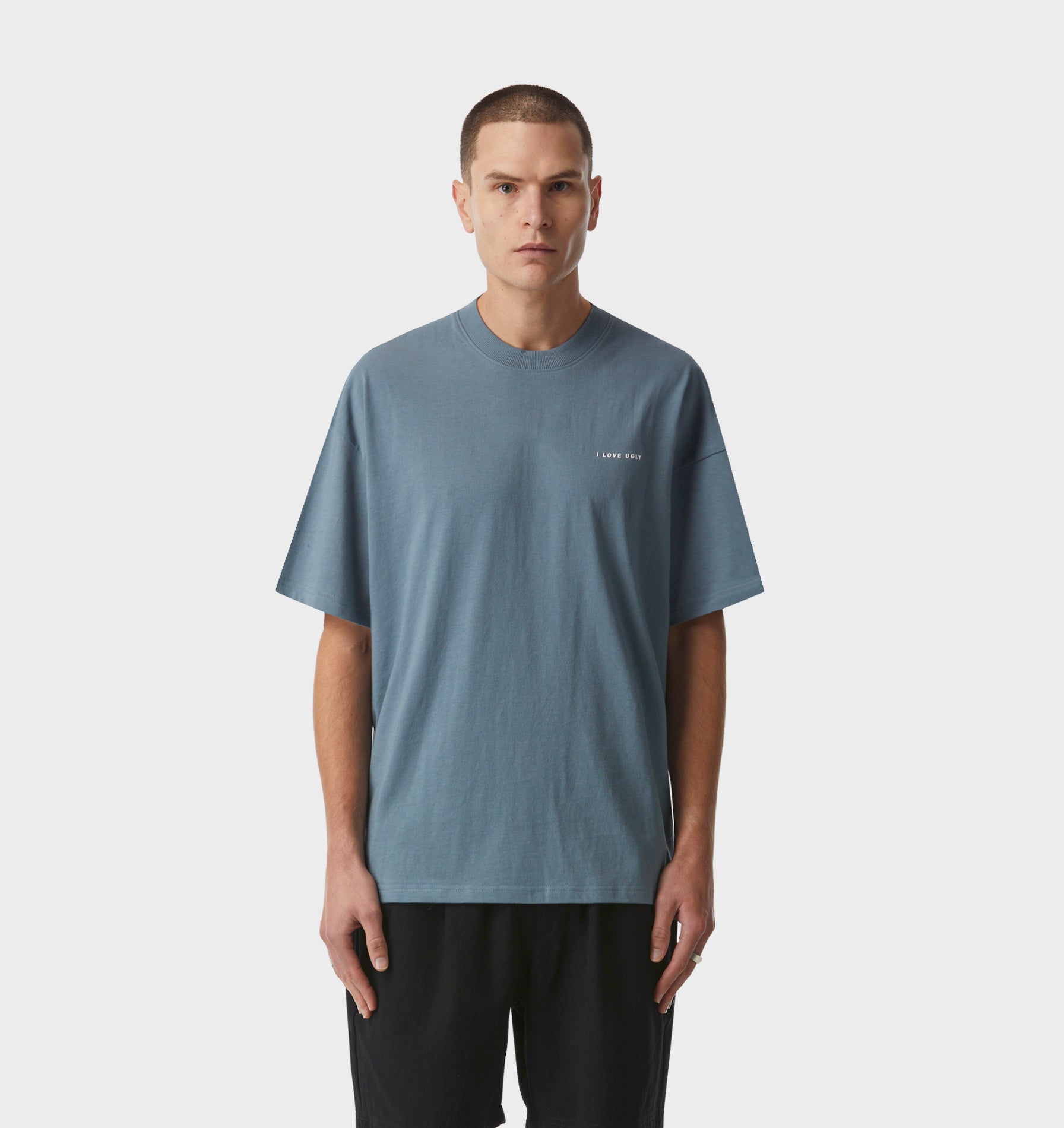Box Tee 2.0 - Fog Blue