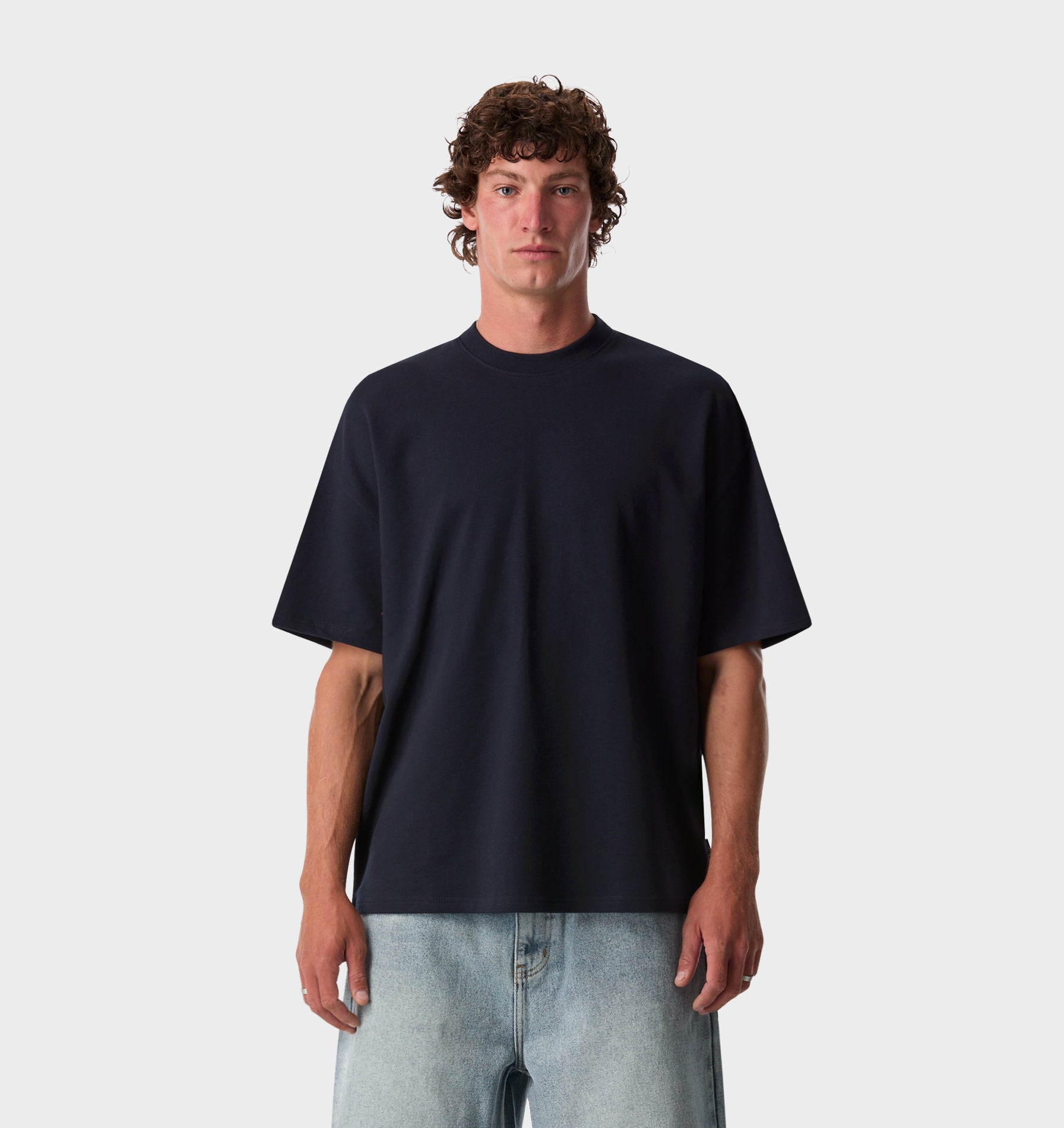 Heavy Box Tee 2.0 - Midnight Navy | I Love Ugly US
