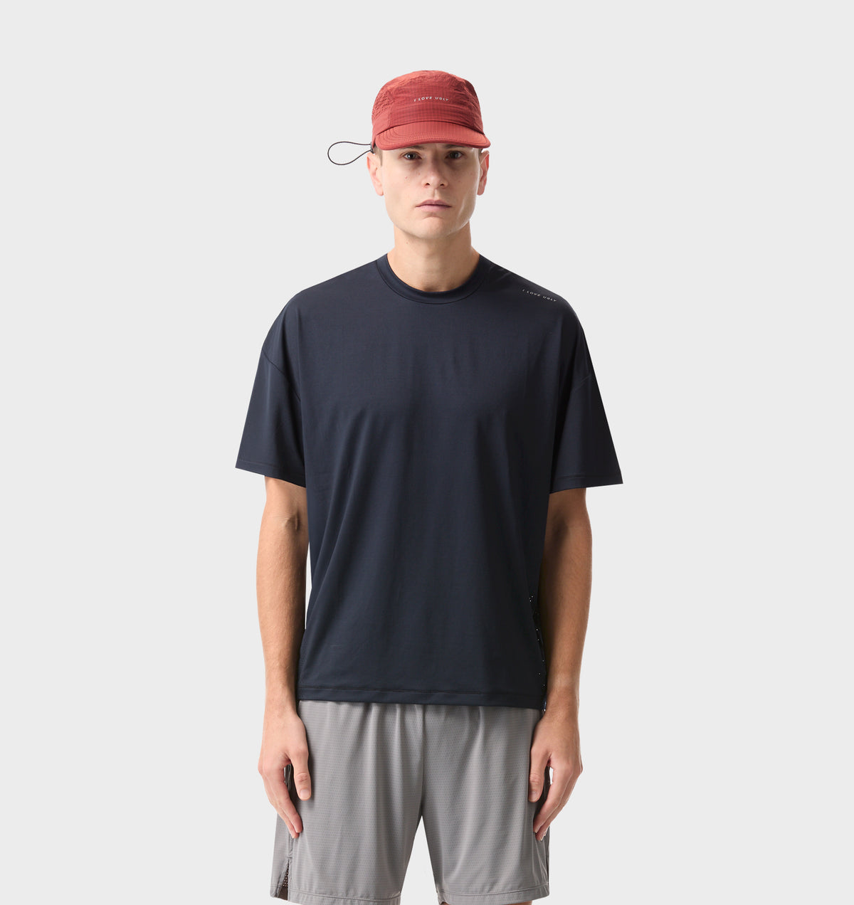 Active Crop Tee - Midnight Navy