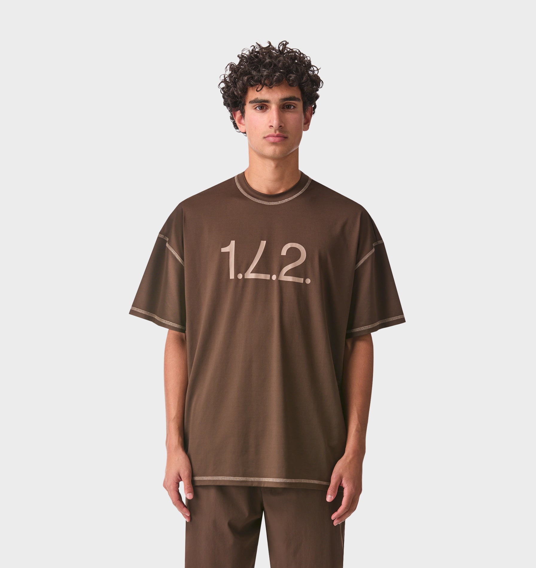 Liquified Active Box Tee - Espresso | I Love Ugly US