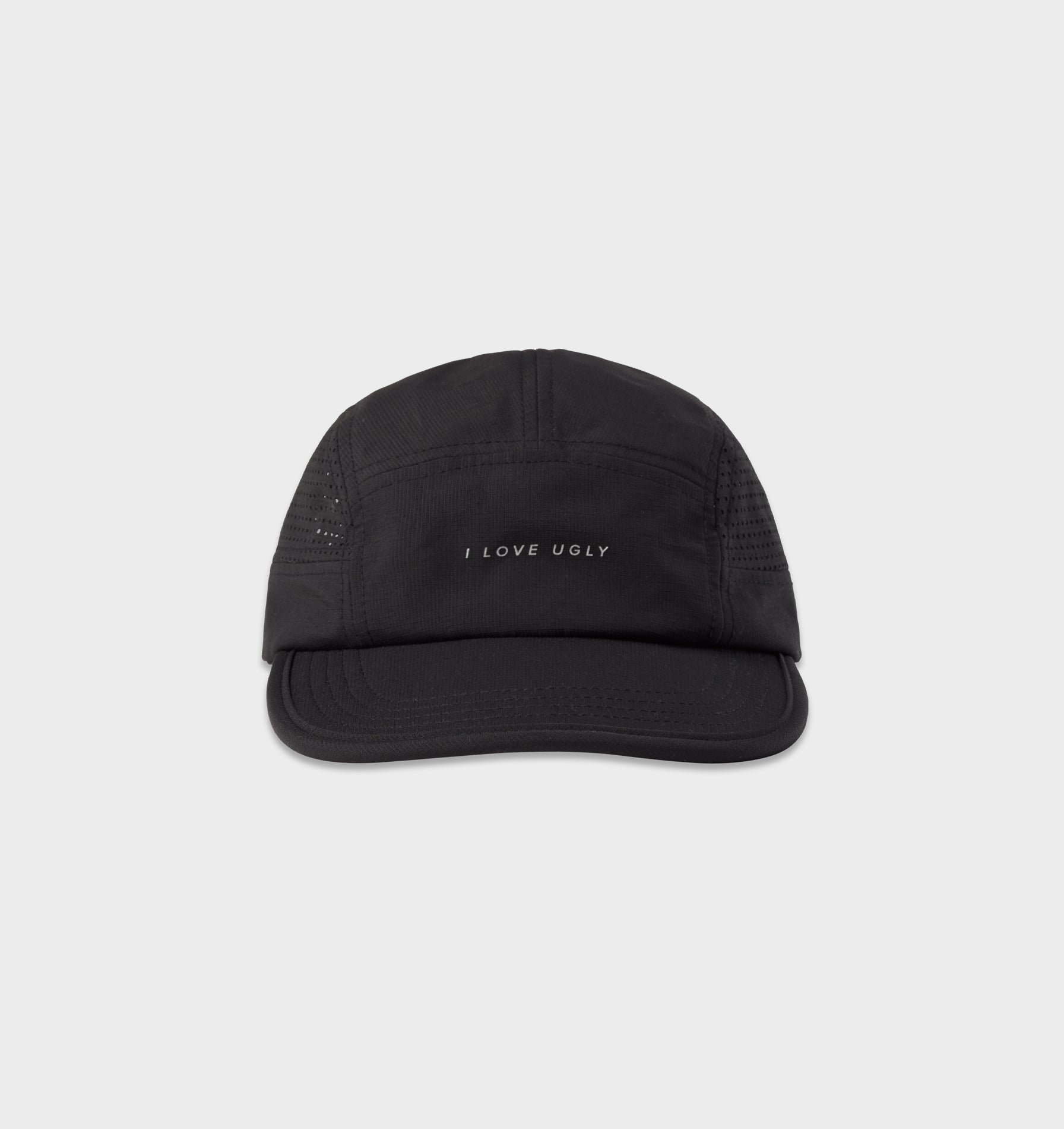 Active 5 Panel Cap - Black