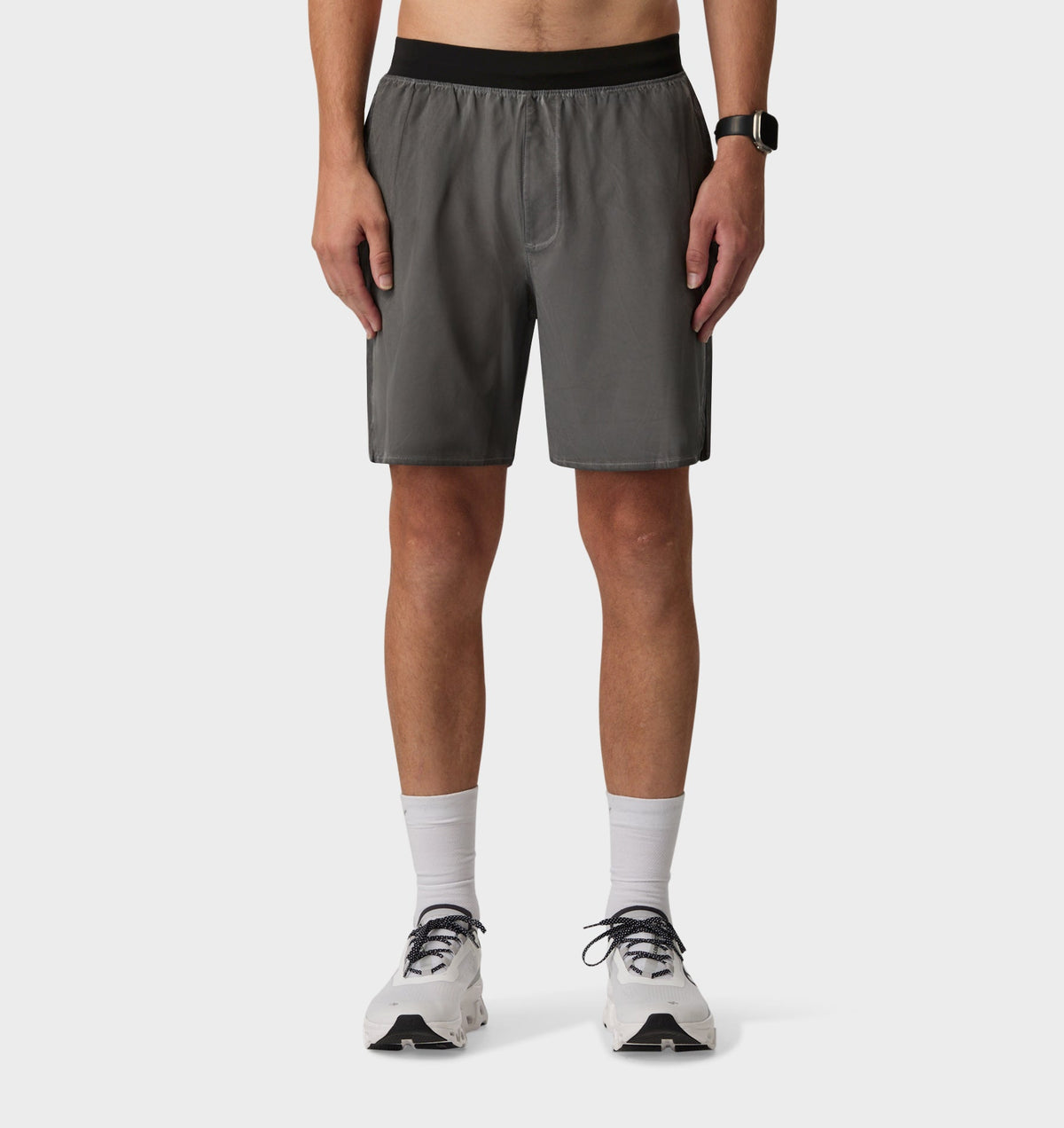 Active 7 Inch Short - Washed Black | I Love Ugly US