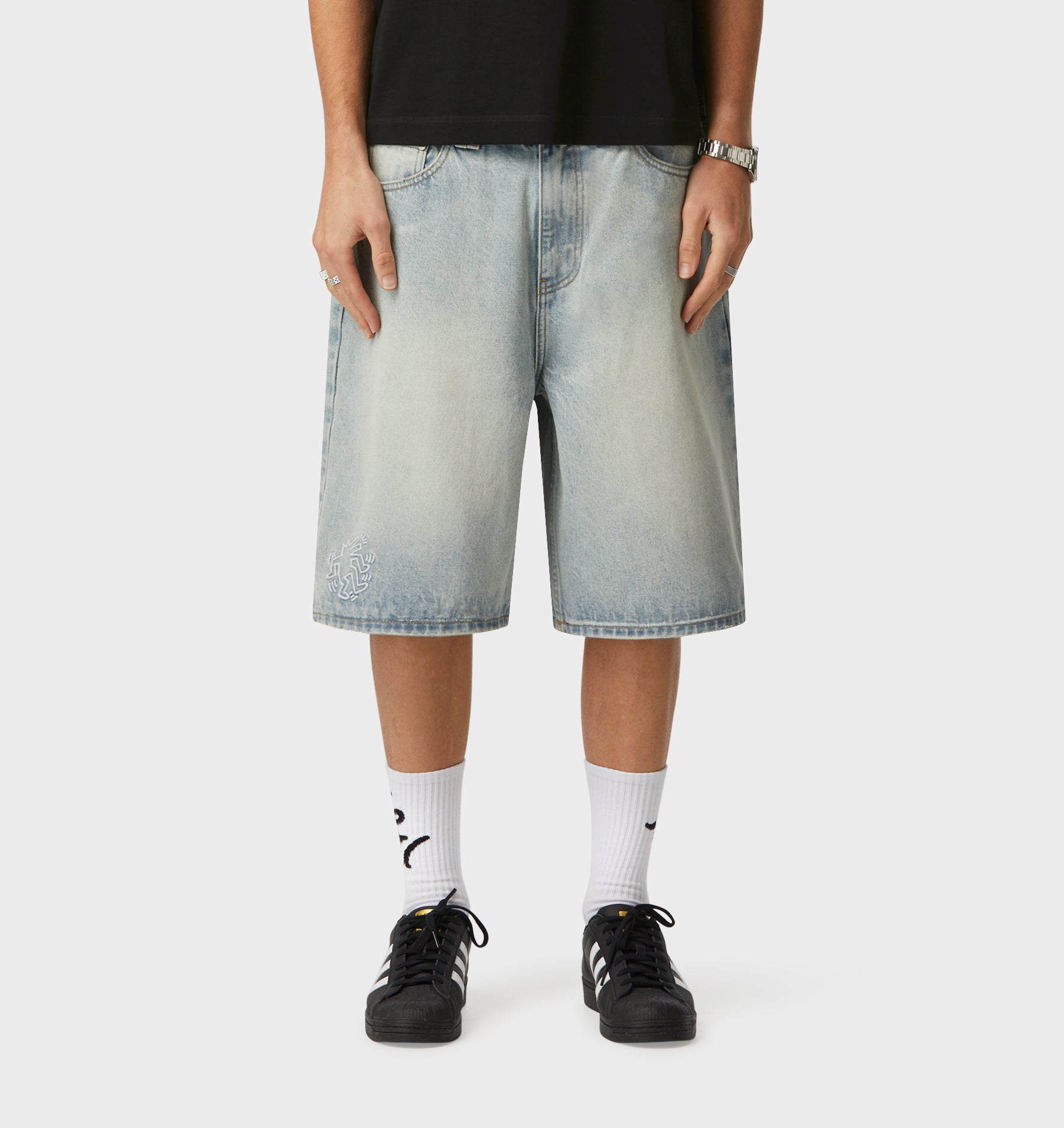 KH Wyatt Short - Light Vintage Blue