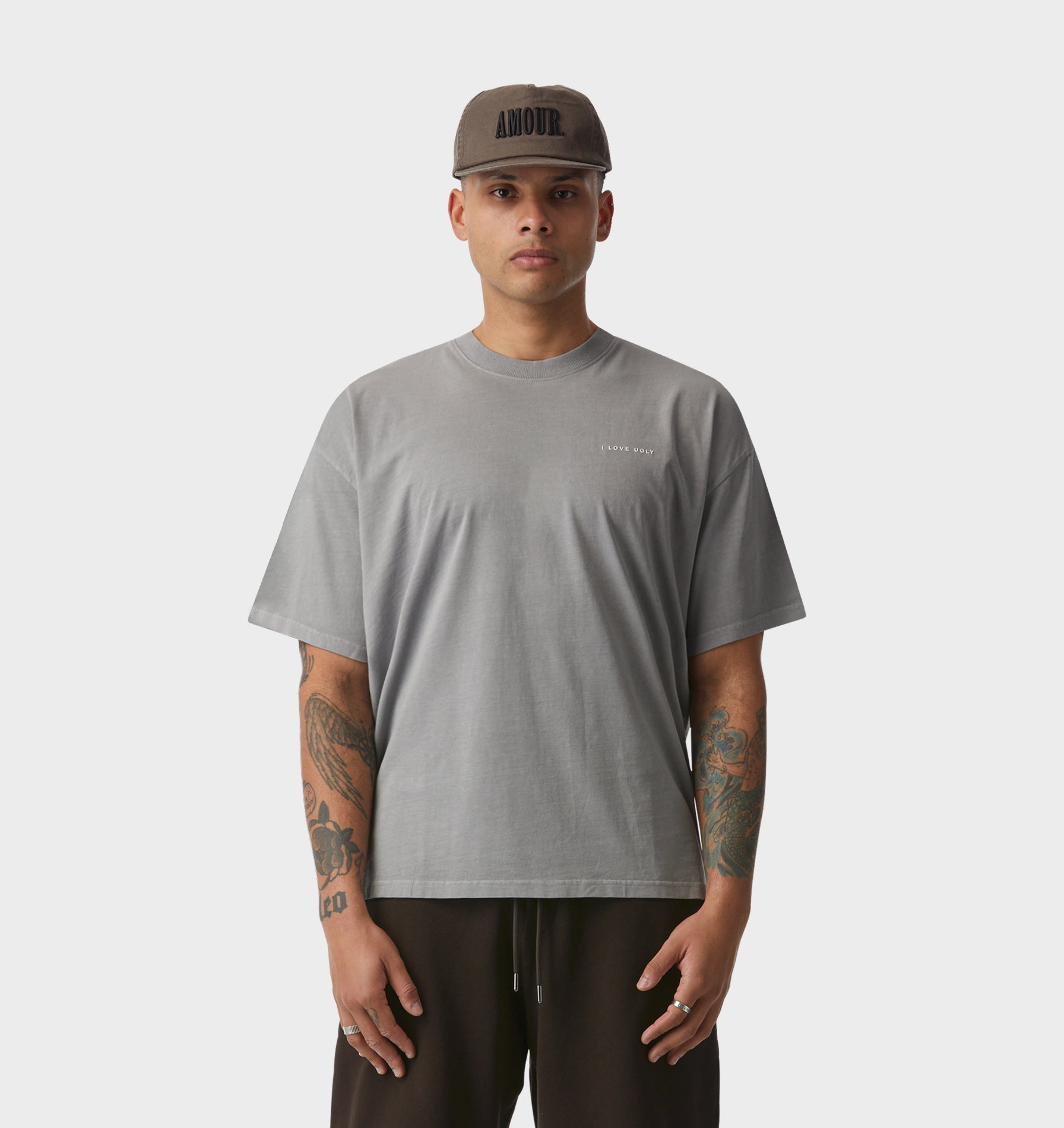 Box Tee 2.0 - Washed Grey