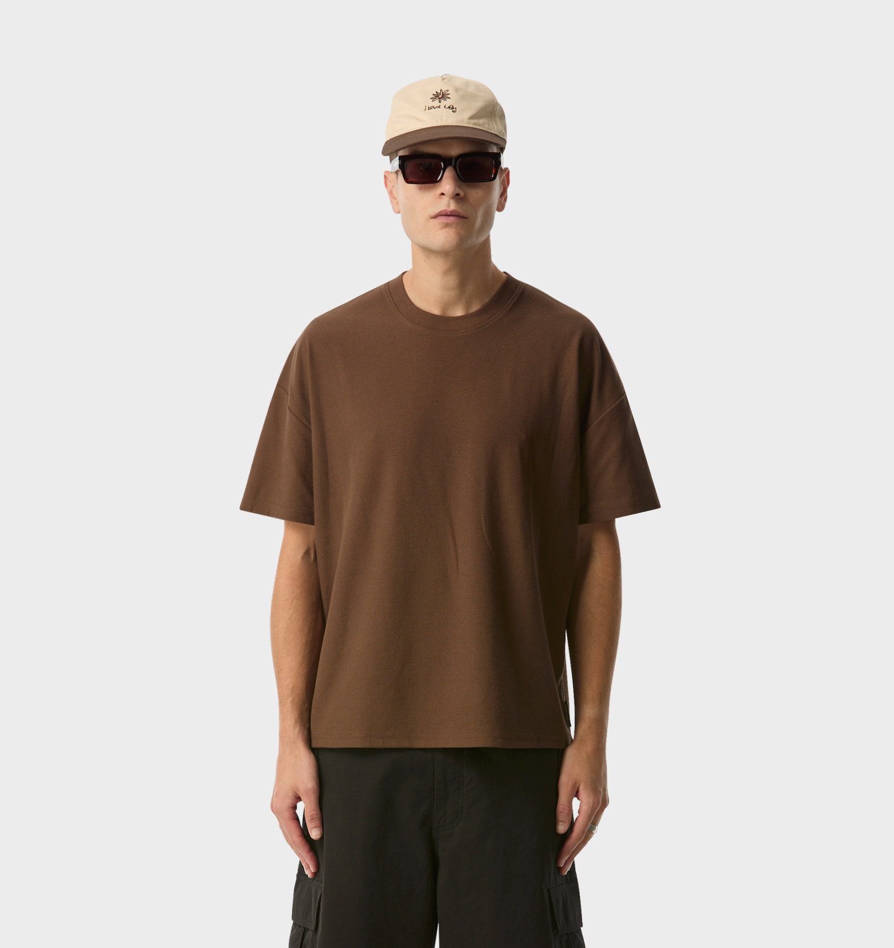 Waffle Lewi Tee - Mocha