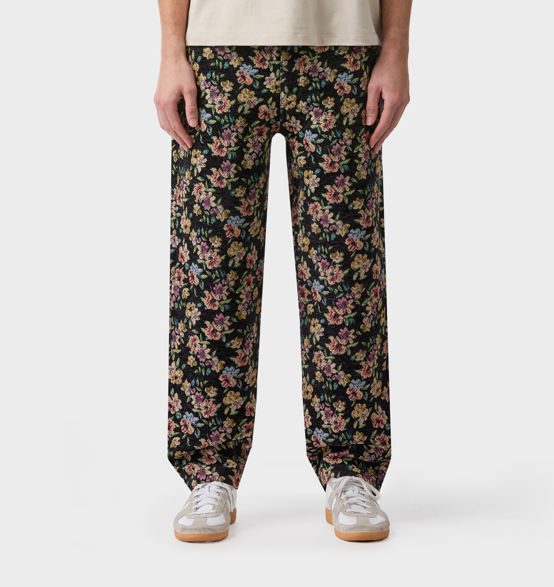 Uniform Straight Pant - Dark Floral | I Love Ugly US