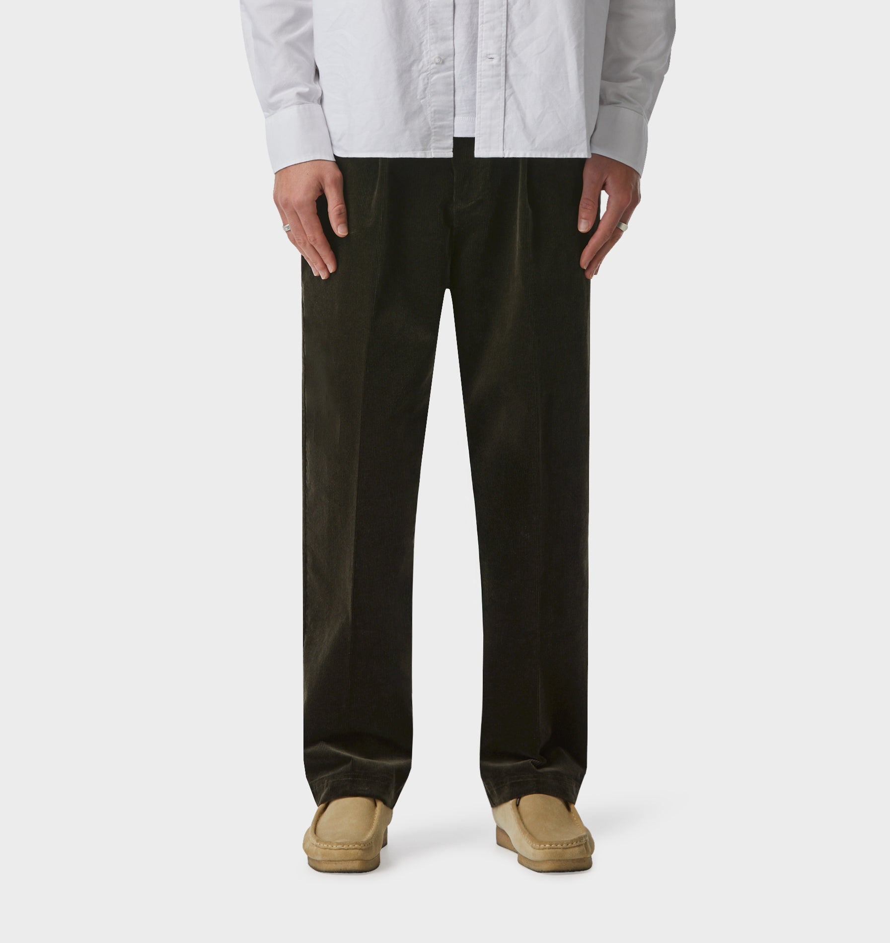 Cord Winston Pant - Moss Cord