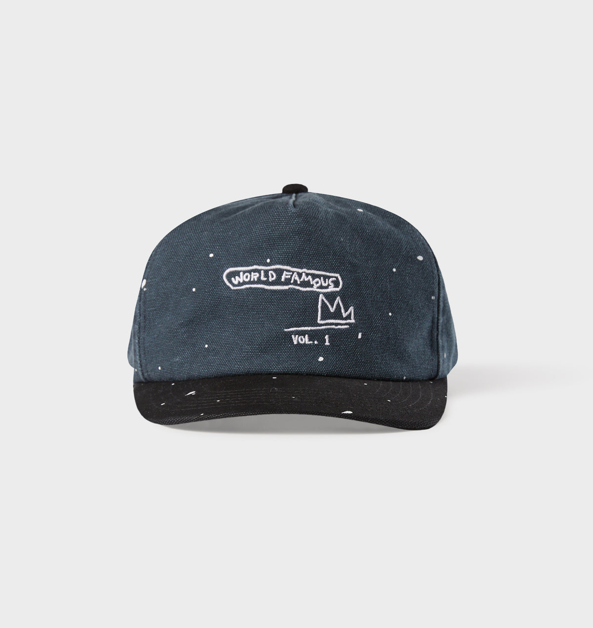 Basquiat Painter Ryder Cap - Steel Blue/Black