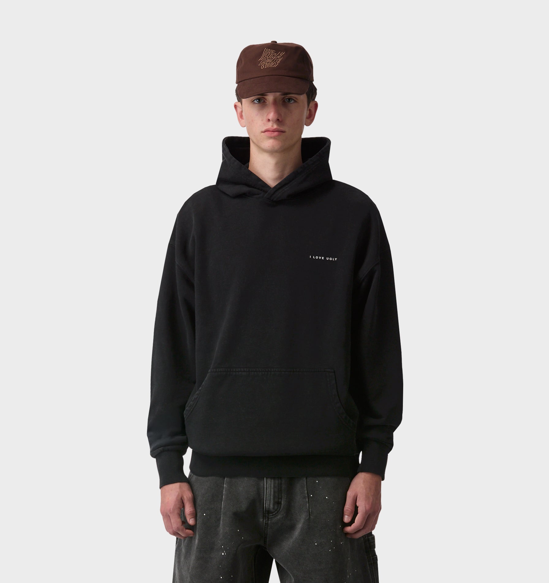 Box Hood 2.0 - Vintage Black | I Love Ugly US
