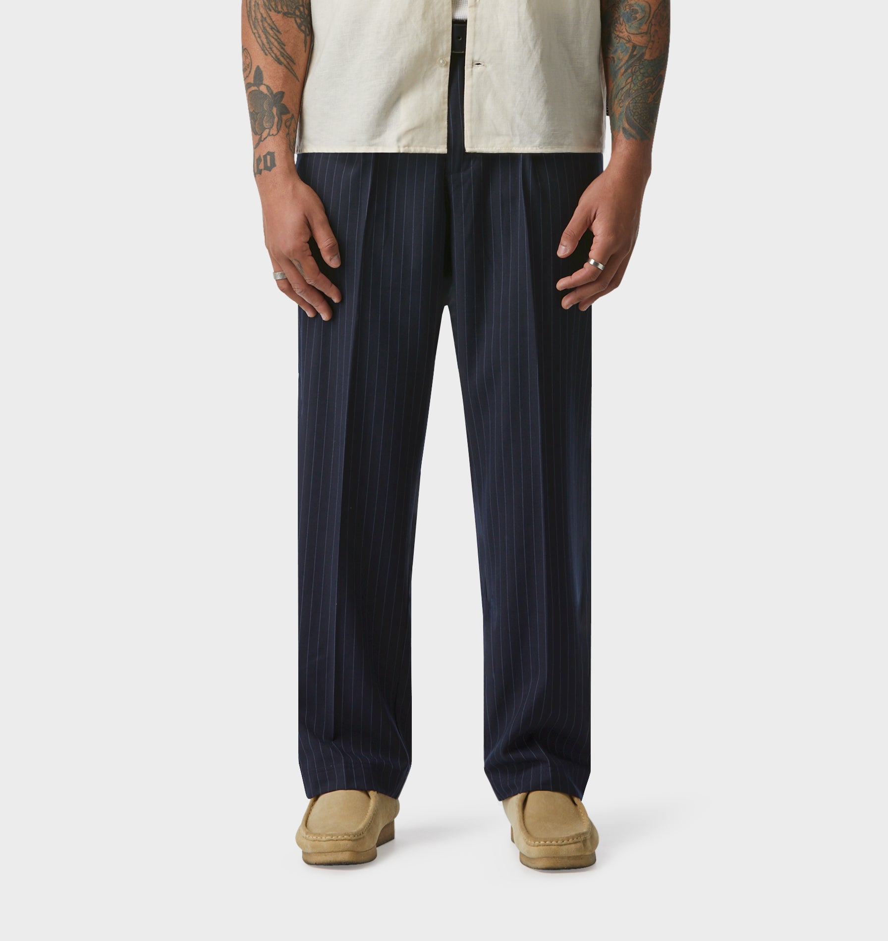 Winston Pant - Blue Pinstripe
