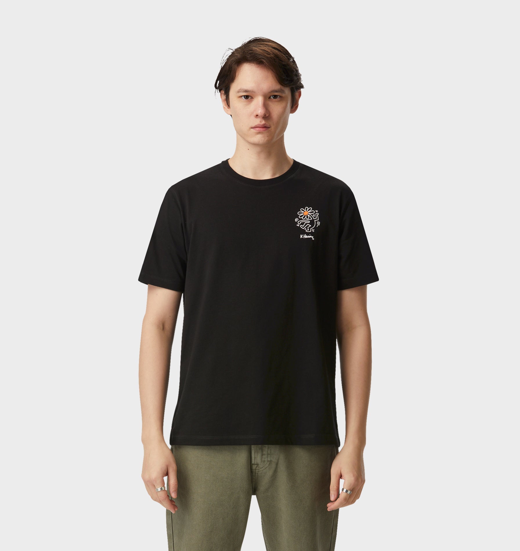 KH Dancing Flower Jeremy Tee 2.0 - Black