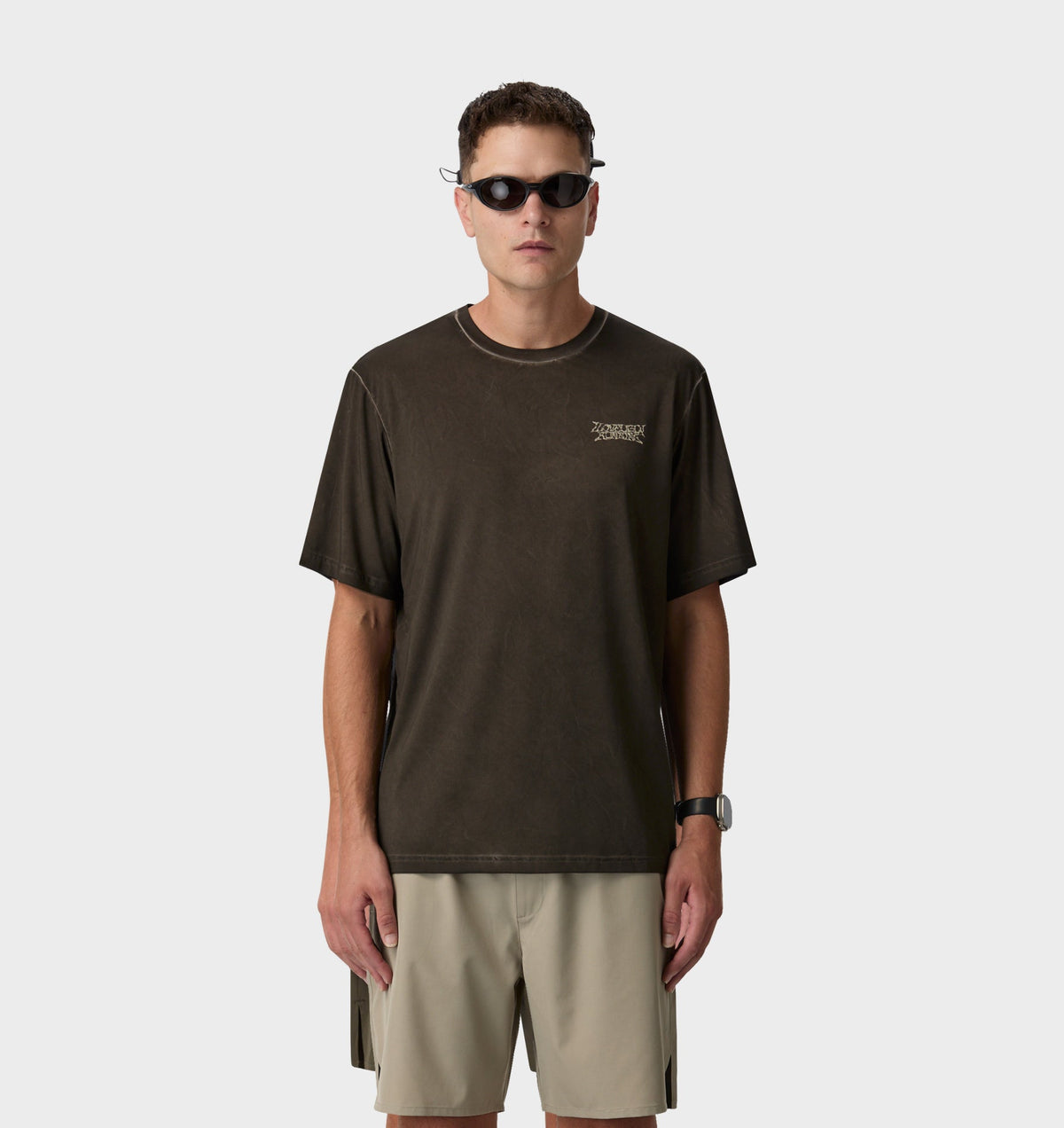 Liquified Active Classic Tee - Washed Espresso