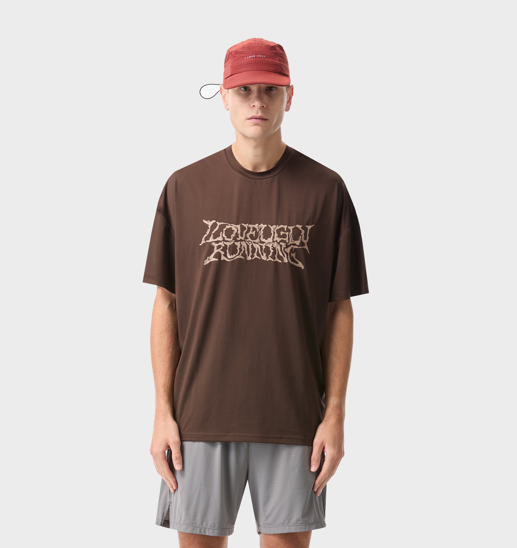 Liquified Active Box Tee - Espresso | I Love Ugly US