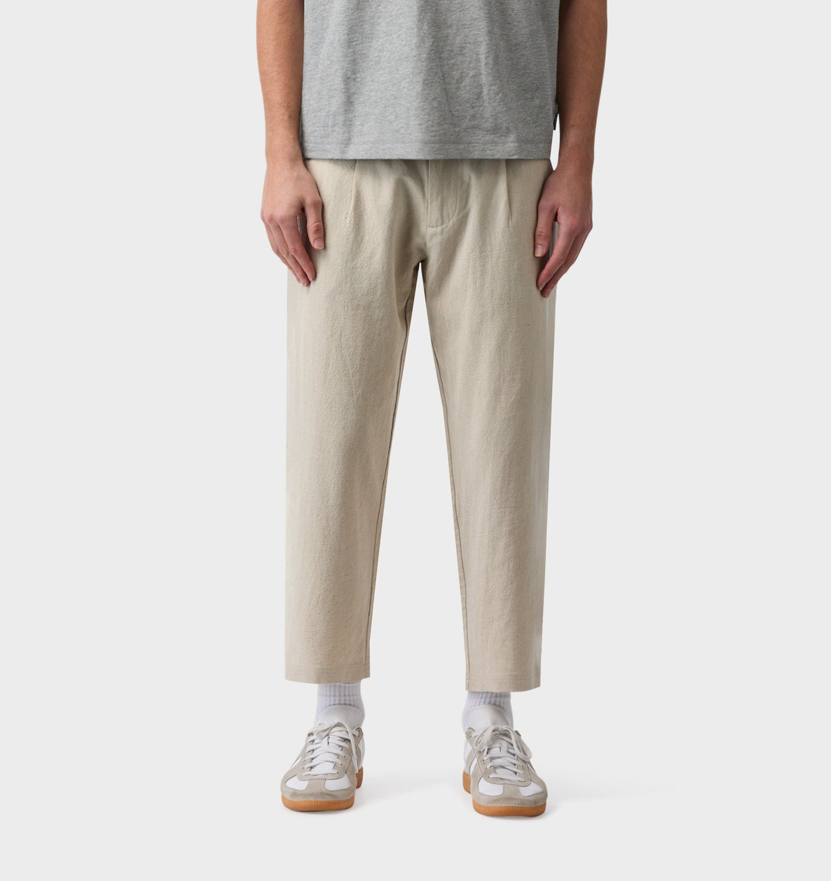 Linen Kobe Pant - Bone
