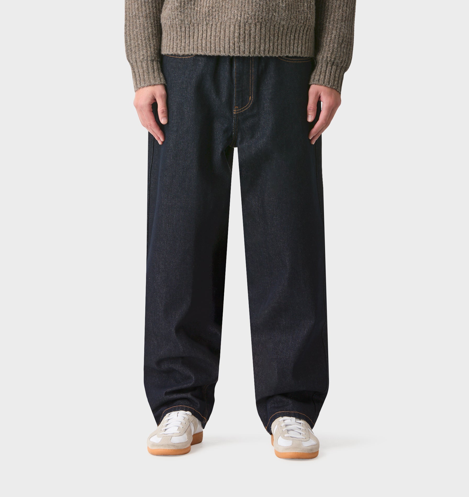 Textured Edgar Denim in Aged Indigo | I Love Ugly US