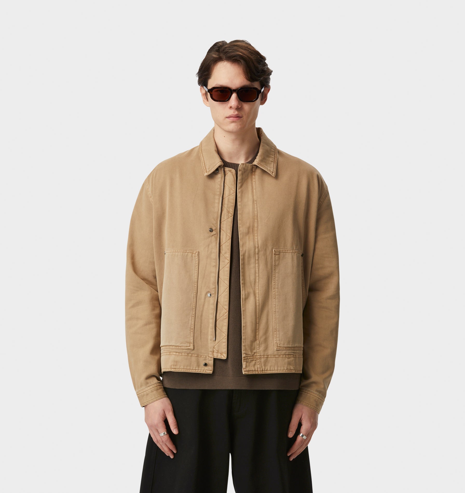Clay Workwear Jacket - Vintage Sand