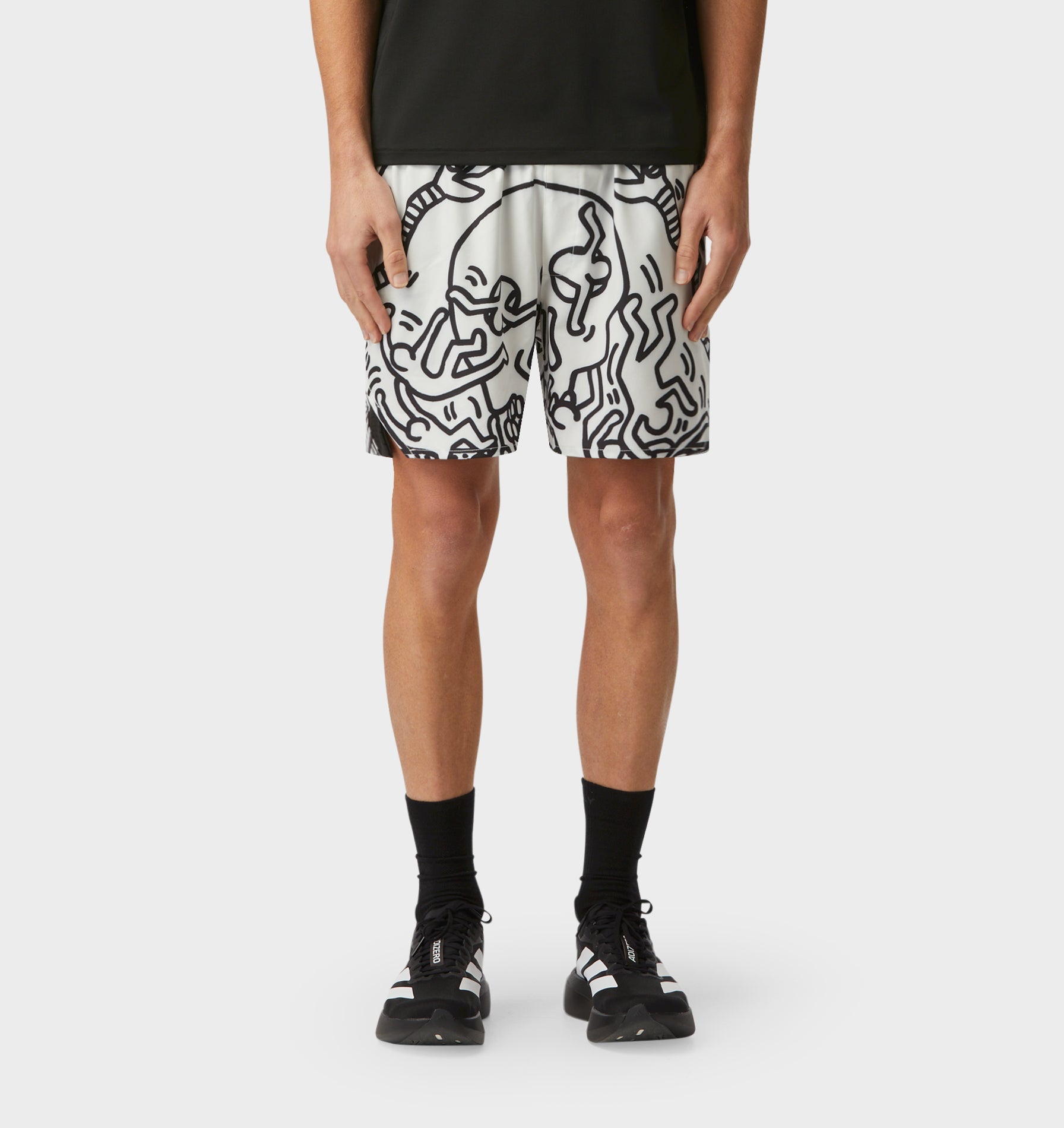 KH Chaos Active 5 Inch Short - Off White