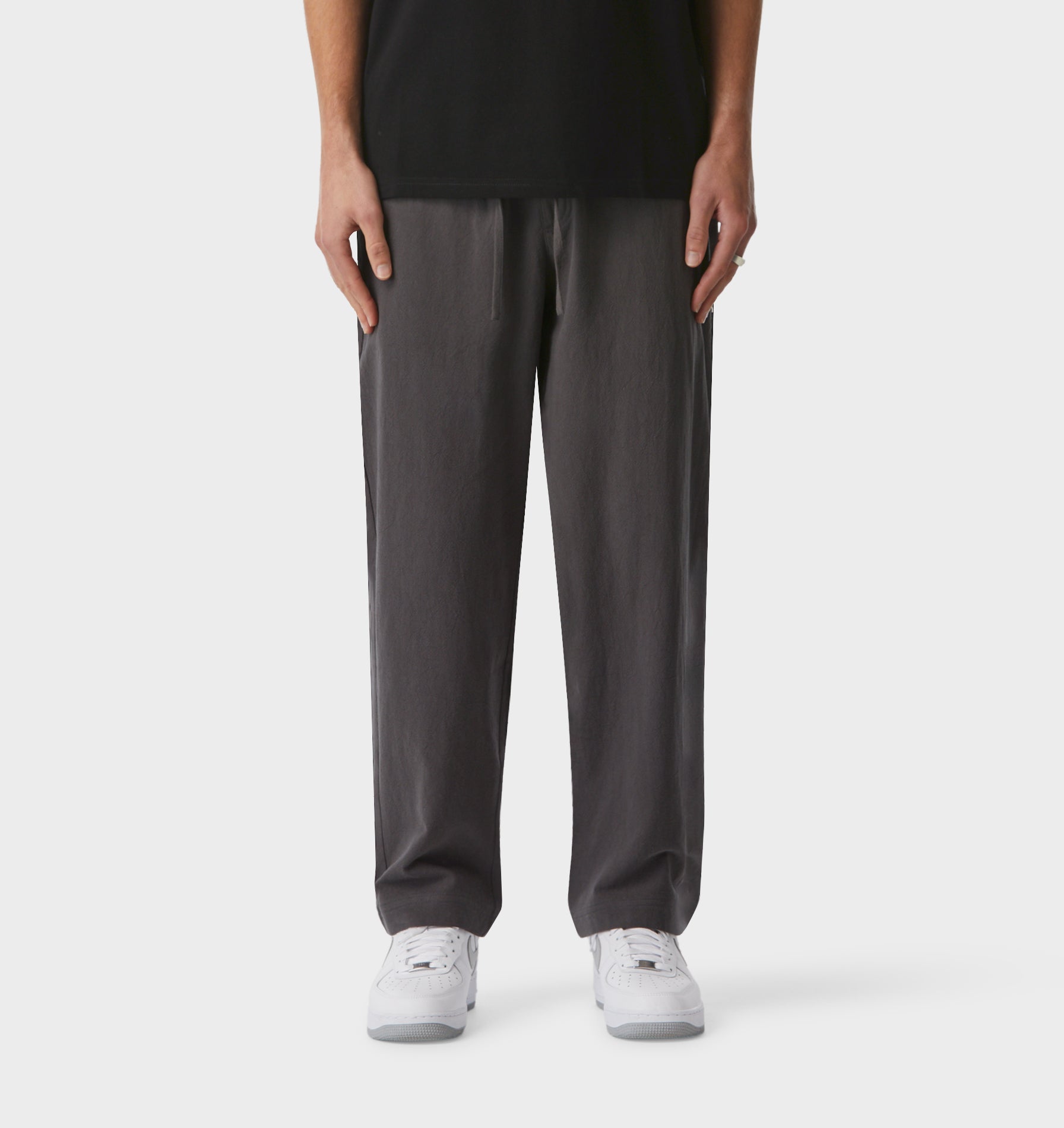 Cooper Linen Pant - Charcoal