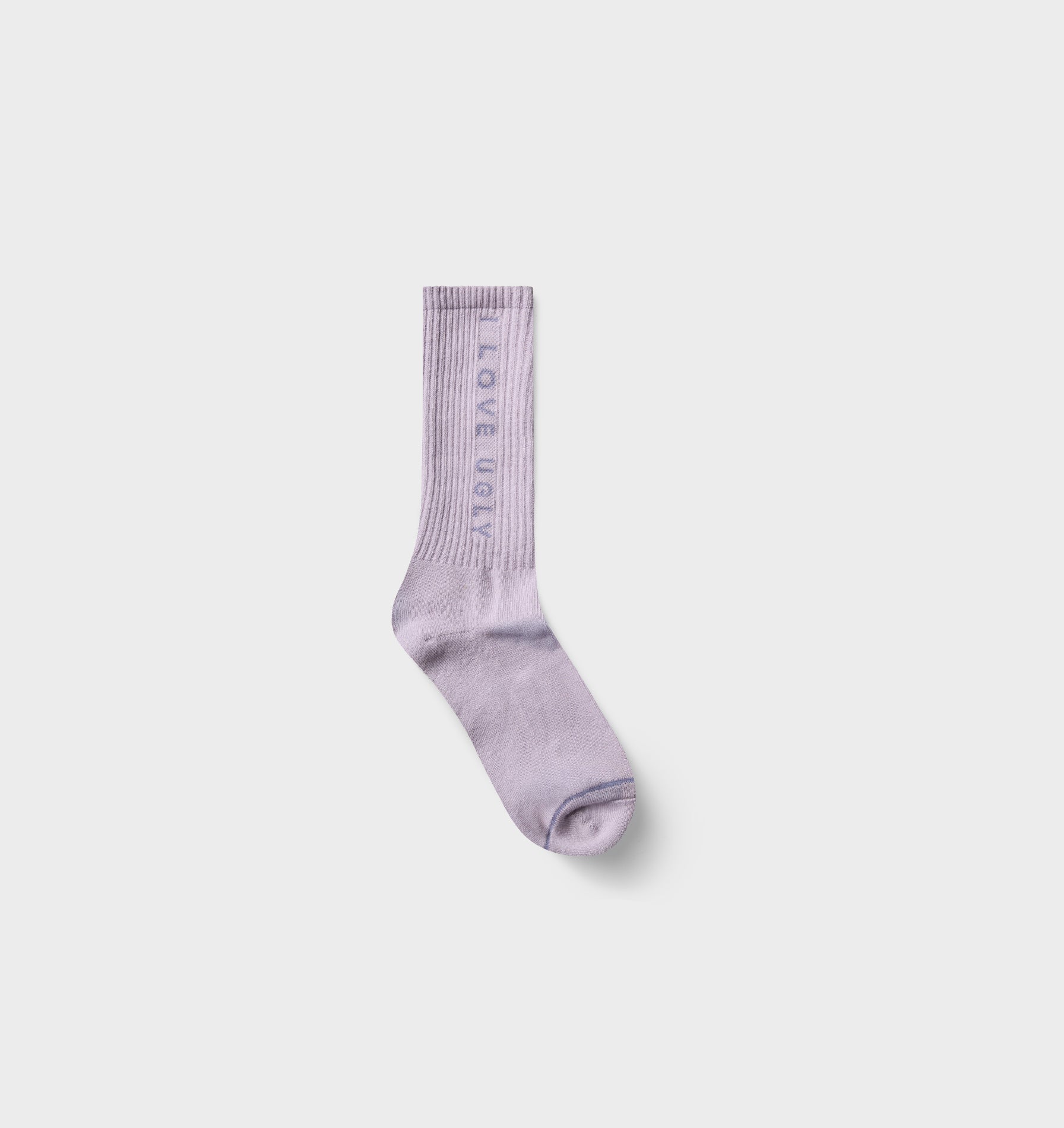 Big Logo Basic Sock - Lavender