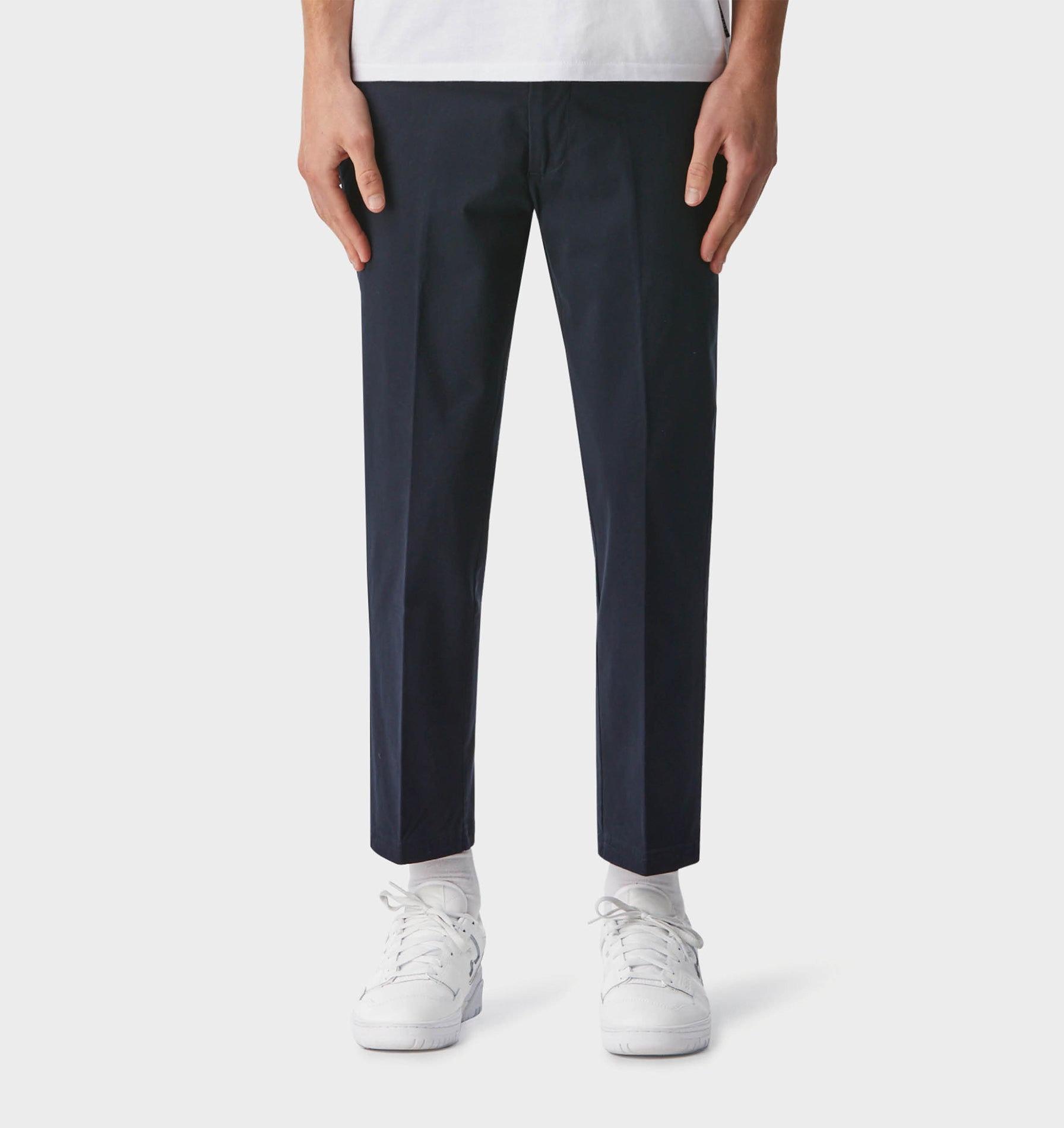 ヒ*ロ様 PT01／cotton-slim pants Slim Kobe Pant - Slim Fit Pant in Dark Navy | I Love Ugly US