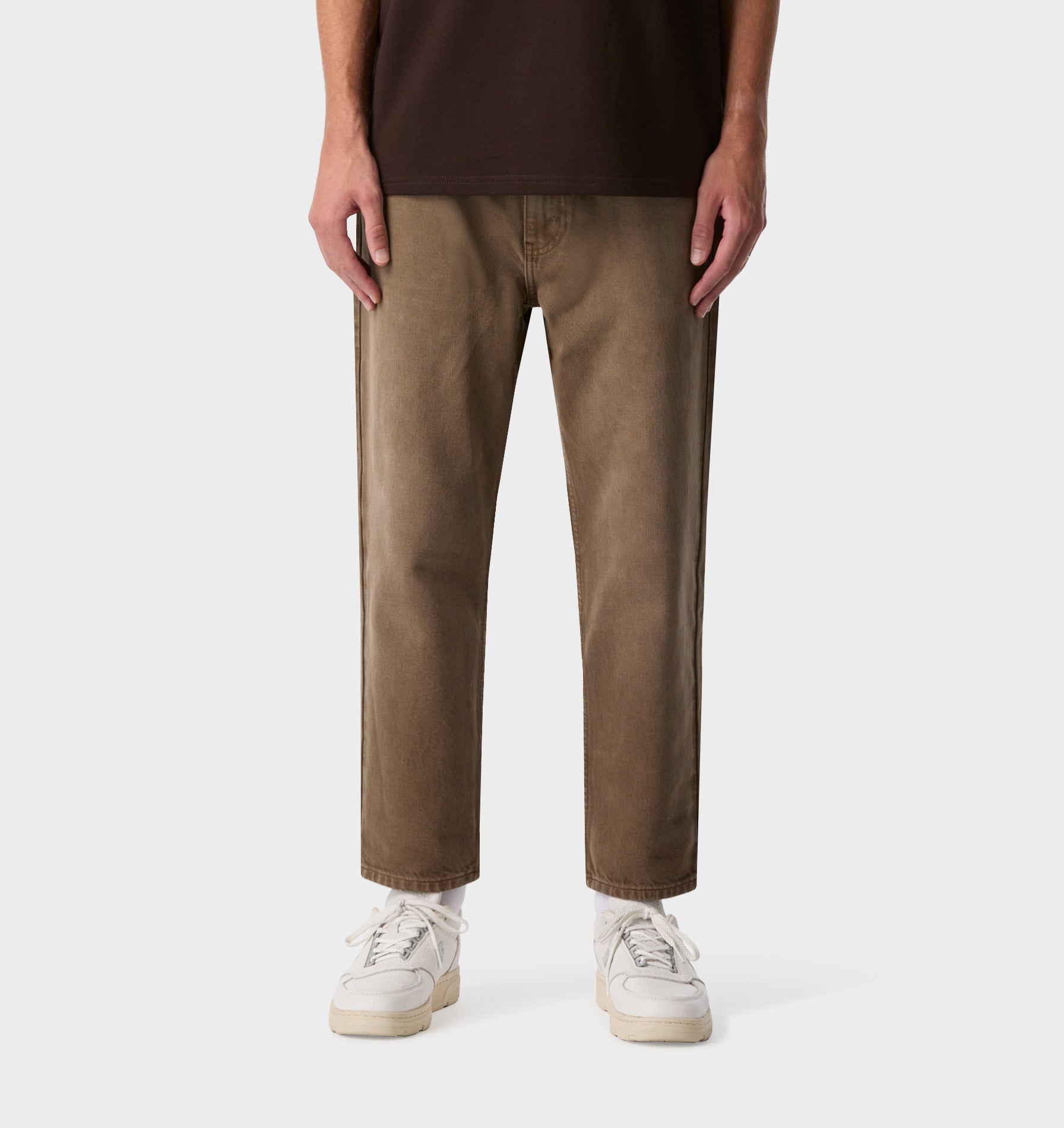Cropped 90s Denim - Faded Mocha | I Love Ugly US