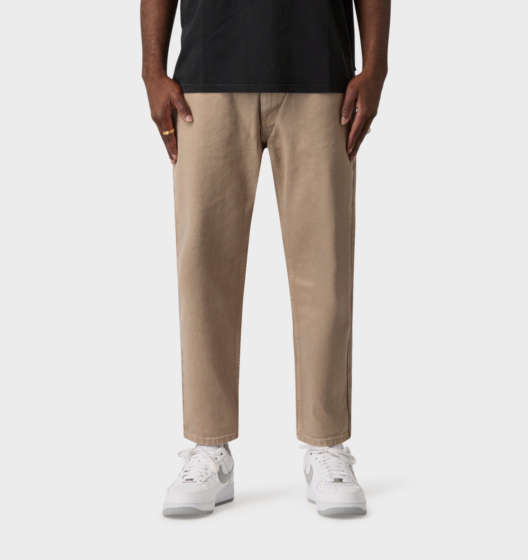 Cropped 90s Denim - Vintage Sand