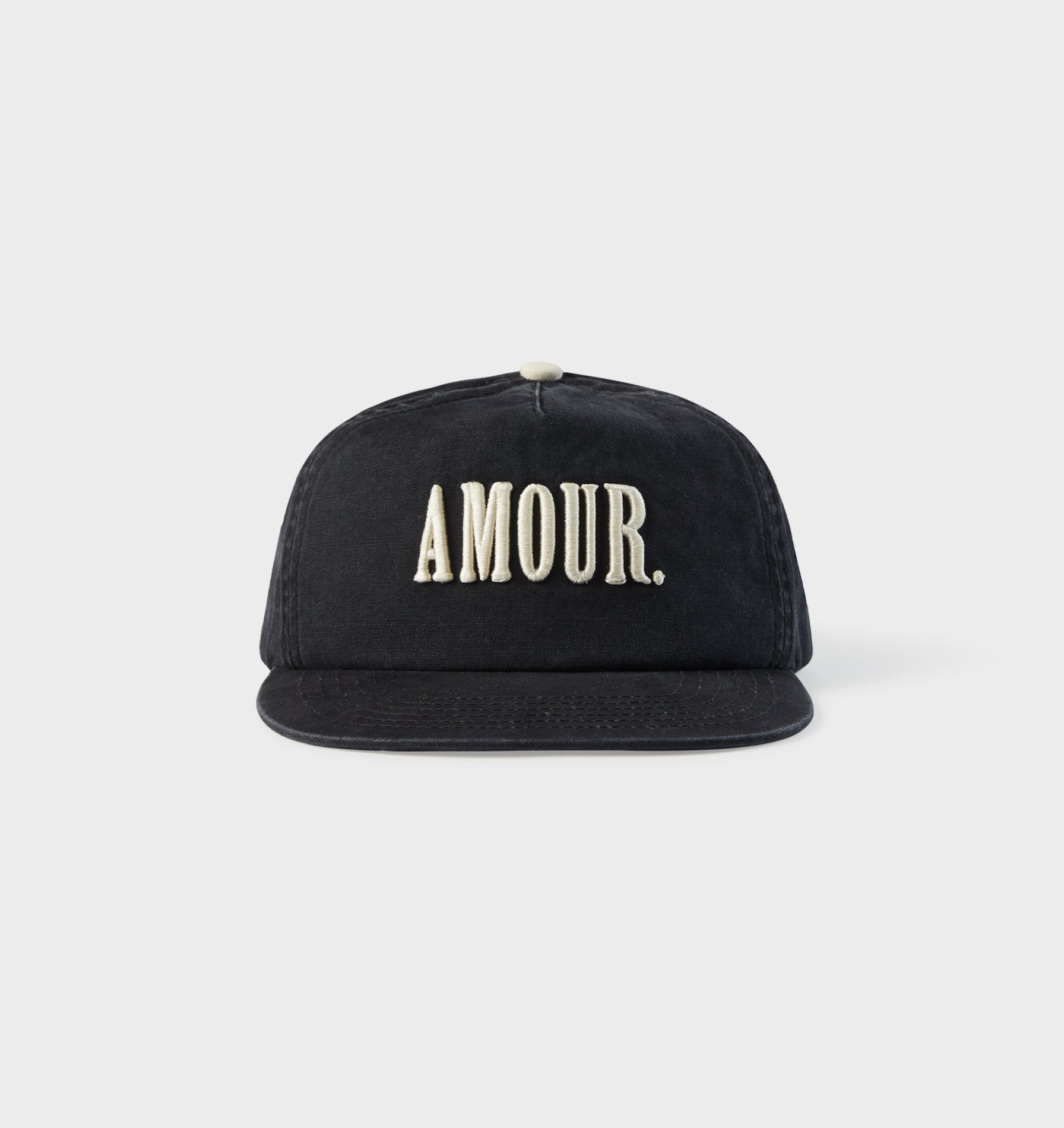 Amour Ryder Cap - Black/Off White