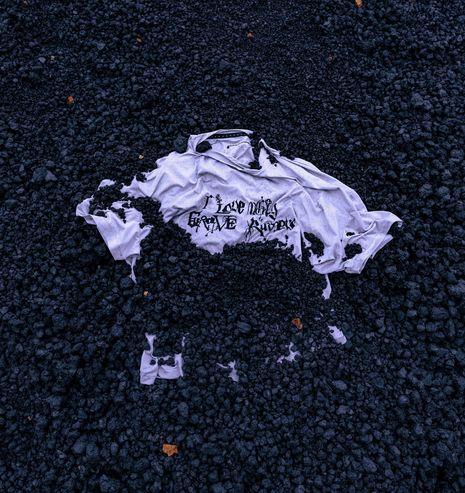 GR X ILU Active Crop Tee - Light Grey