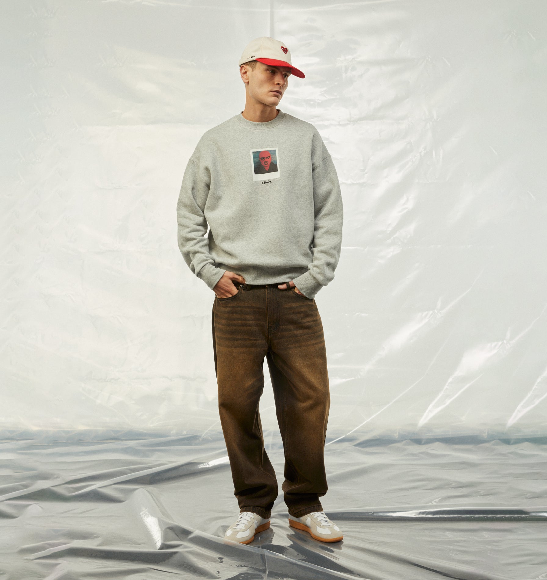 KH Mugshot Box Crew 2.0 - Vintage Grey