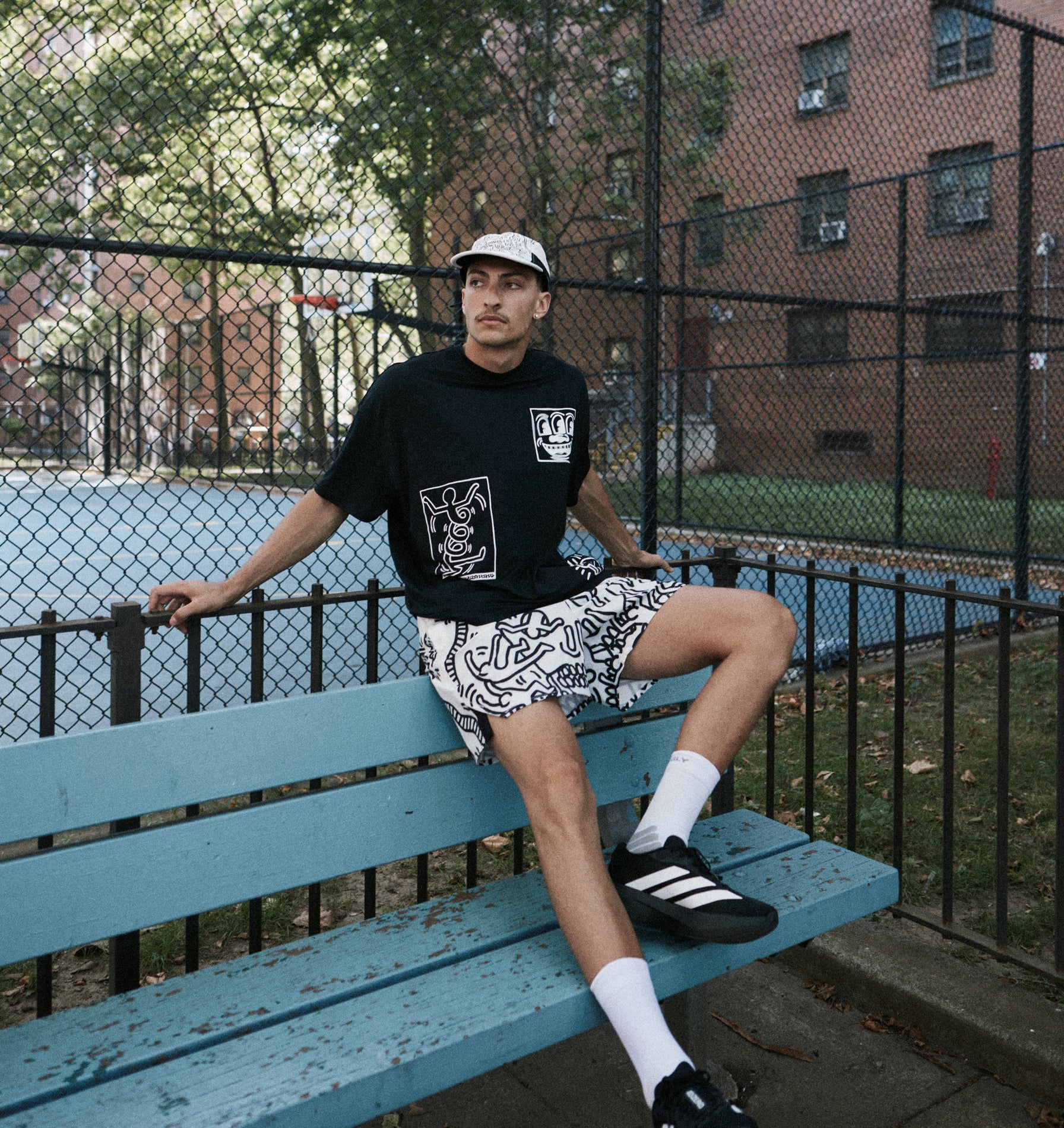 KH Whatever Active Box Tee - Black