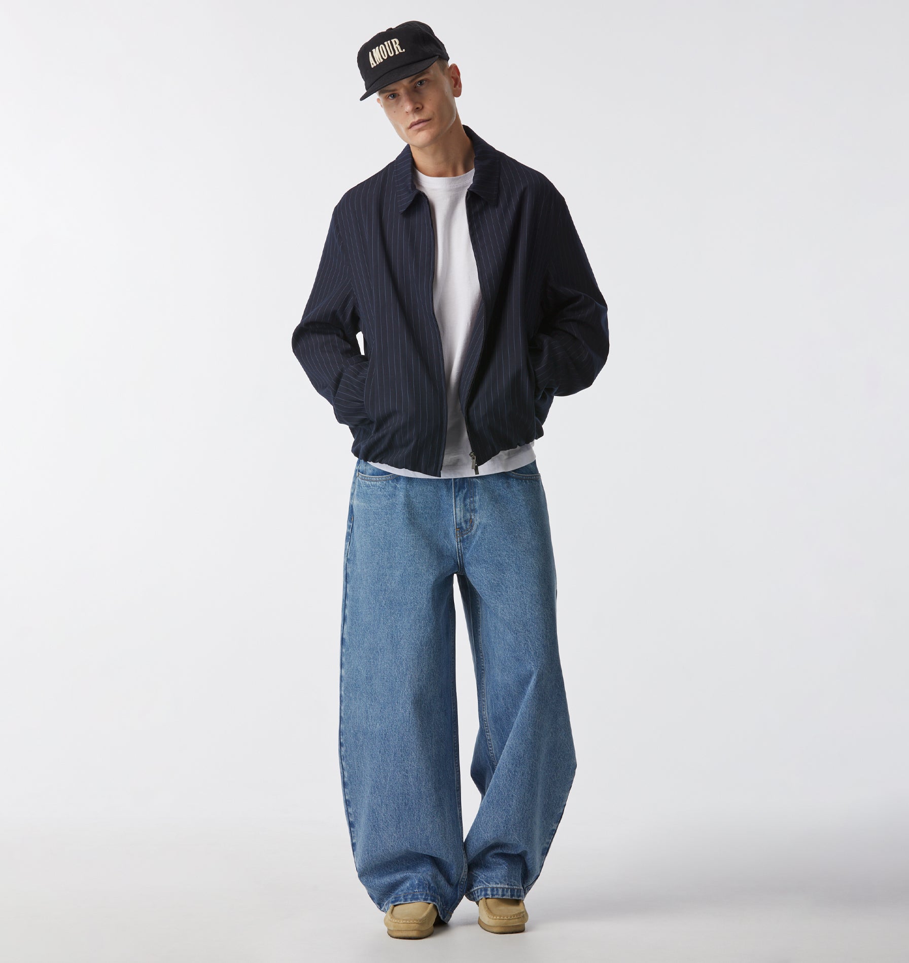 Balloon Denim in Washed Vintage Blue | I Love Ugly US