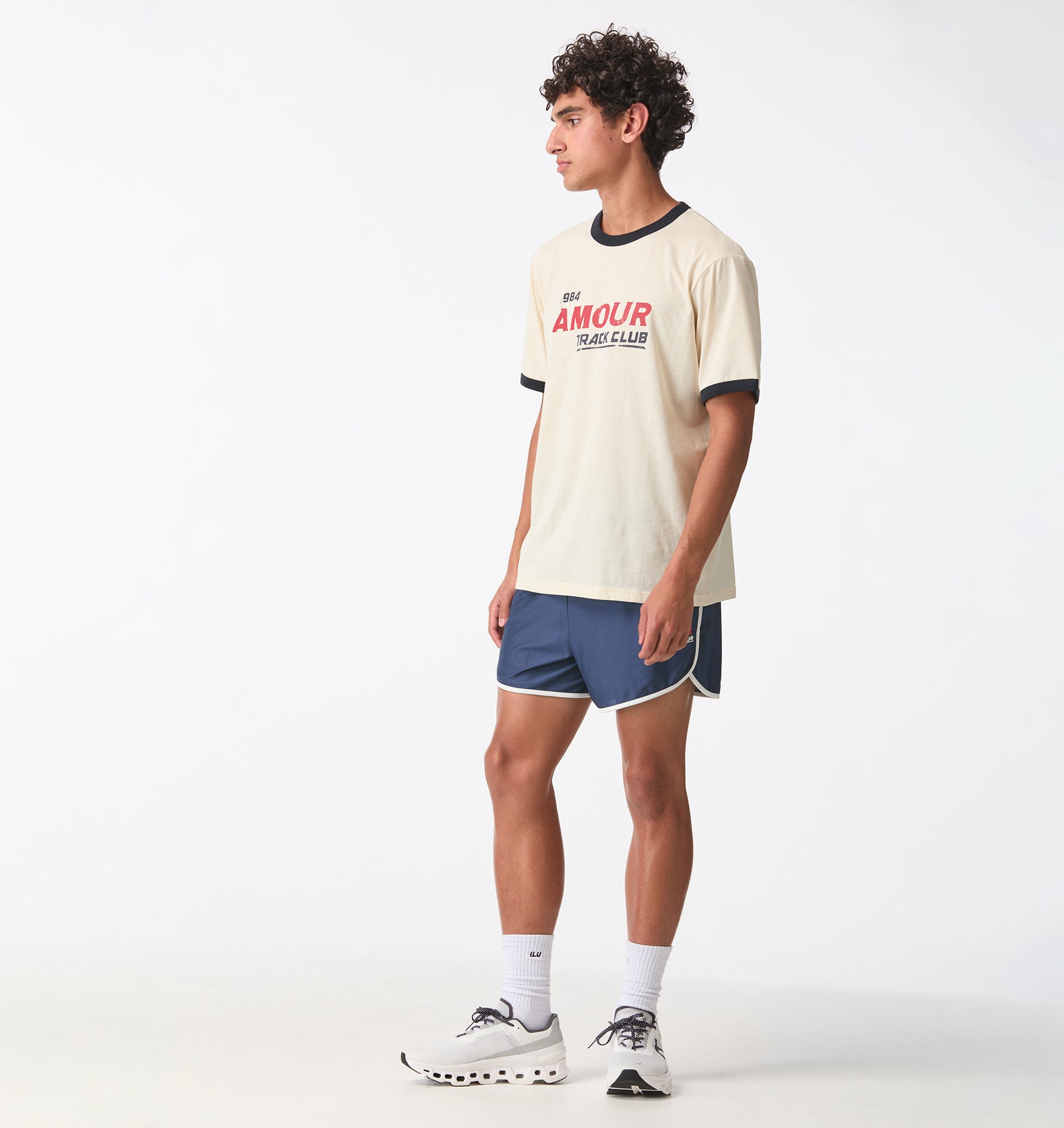 Track Club Classic Tee - Off White