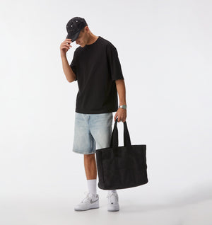 Isaac Oversized Tee - Black