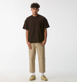 Heavy Box Tee 2.0 - Coffee Bean