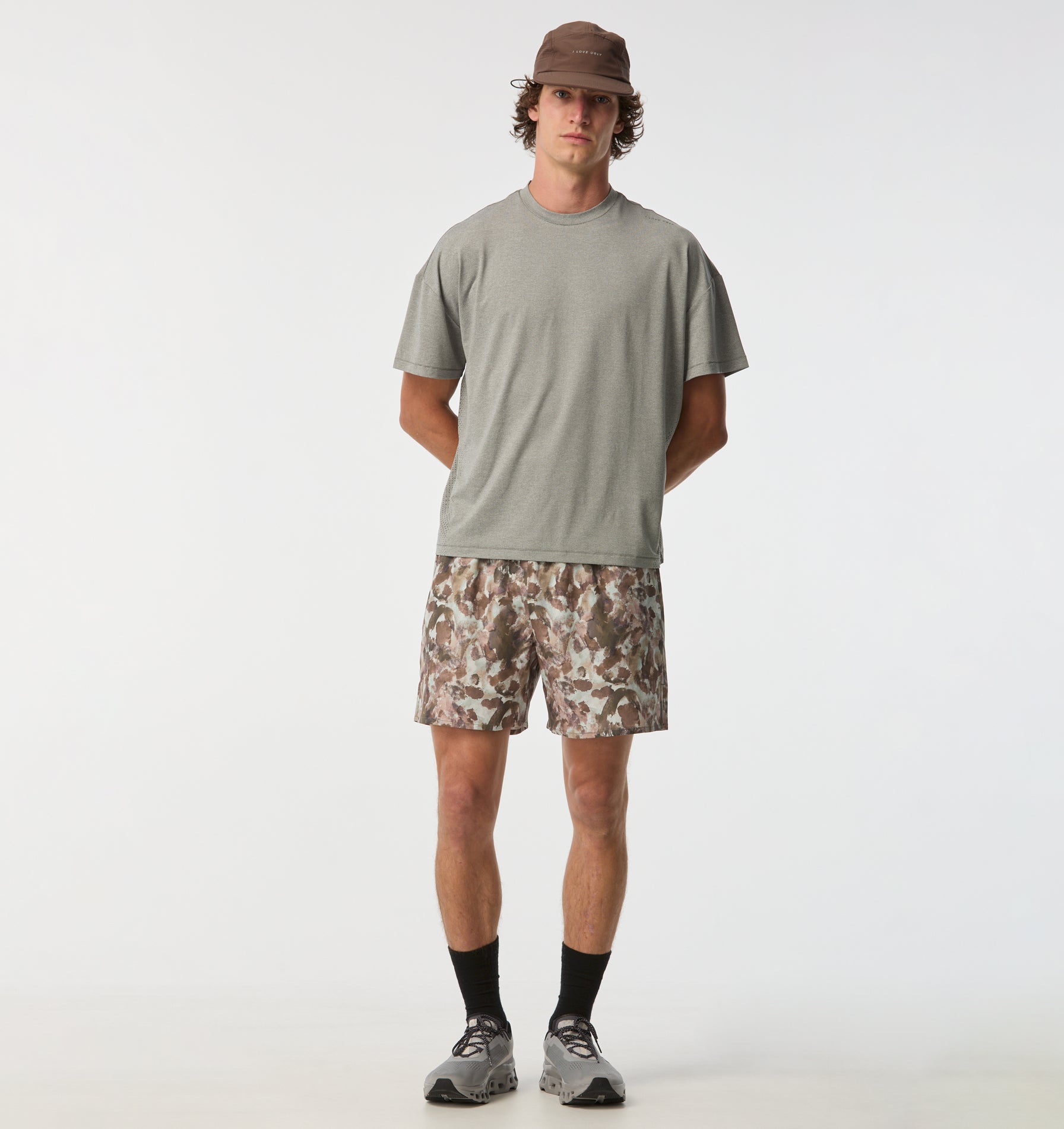 Active 5 Inch Core Short - Paint Camo