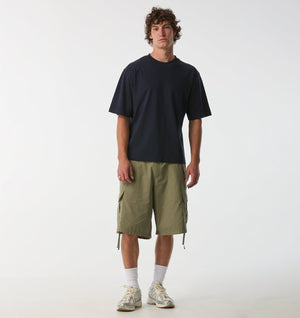 Isaac Oversized Tee - Navy