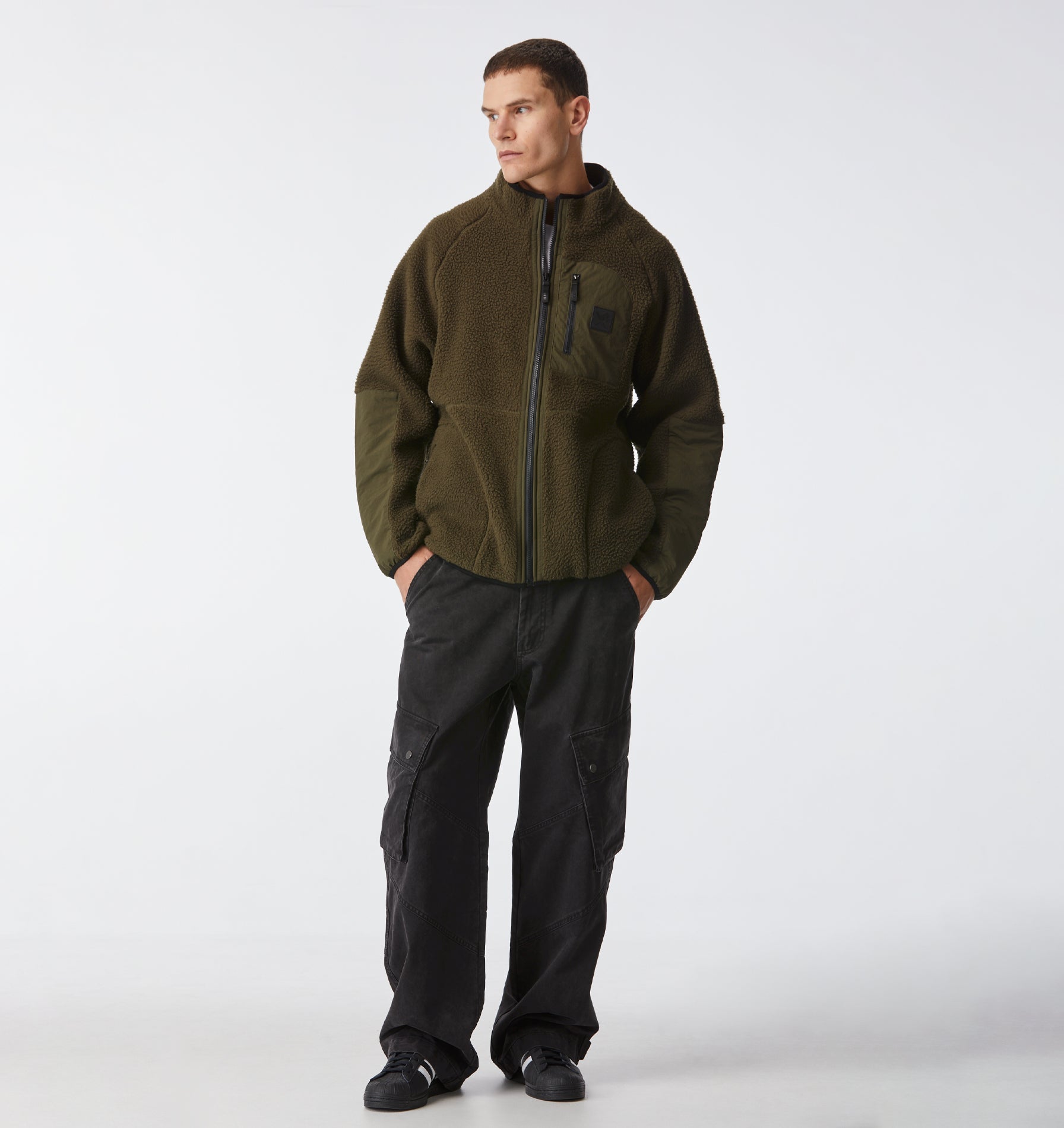 Harrison Sherpa Jacket 2.0 - Forest Green