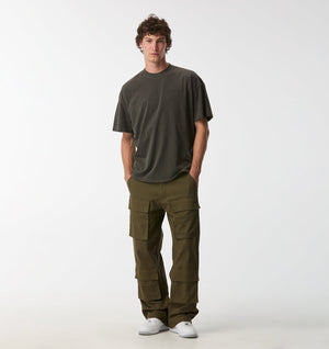 Box Tee - Washed Black