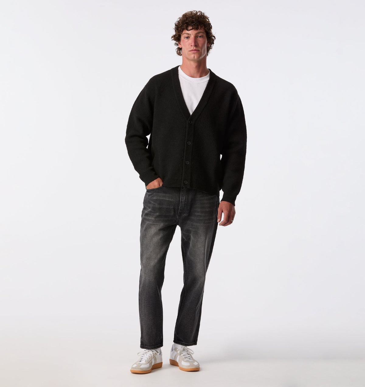 Cropped 90s Denim - Vintage Black