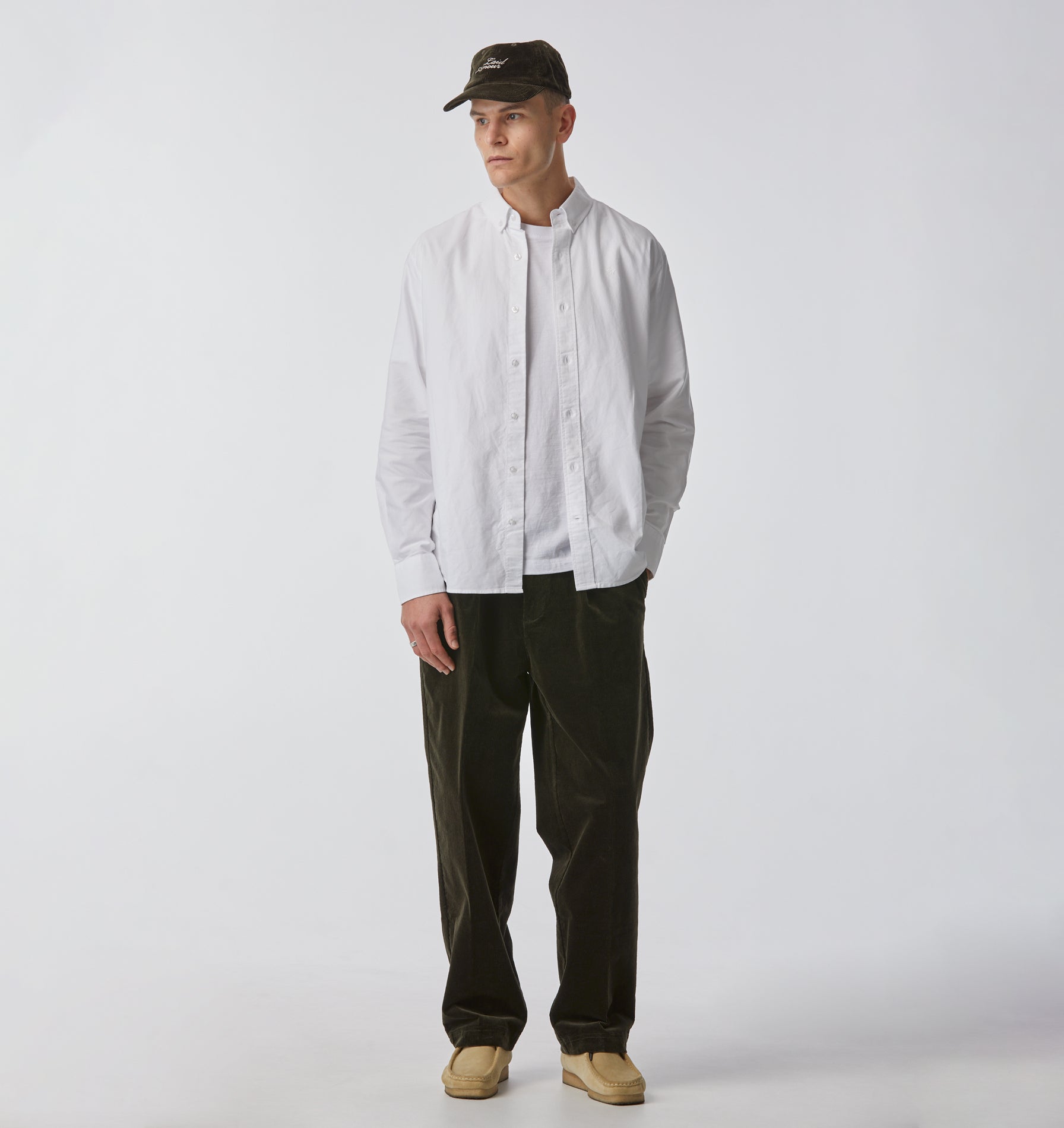 Cord Winston Pant - Moss Cord