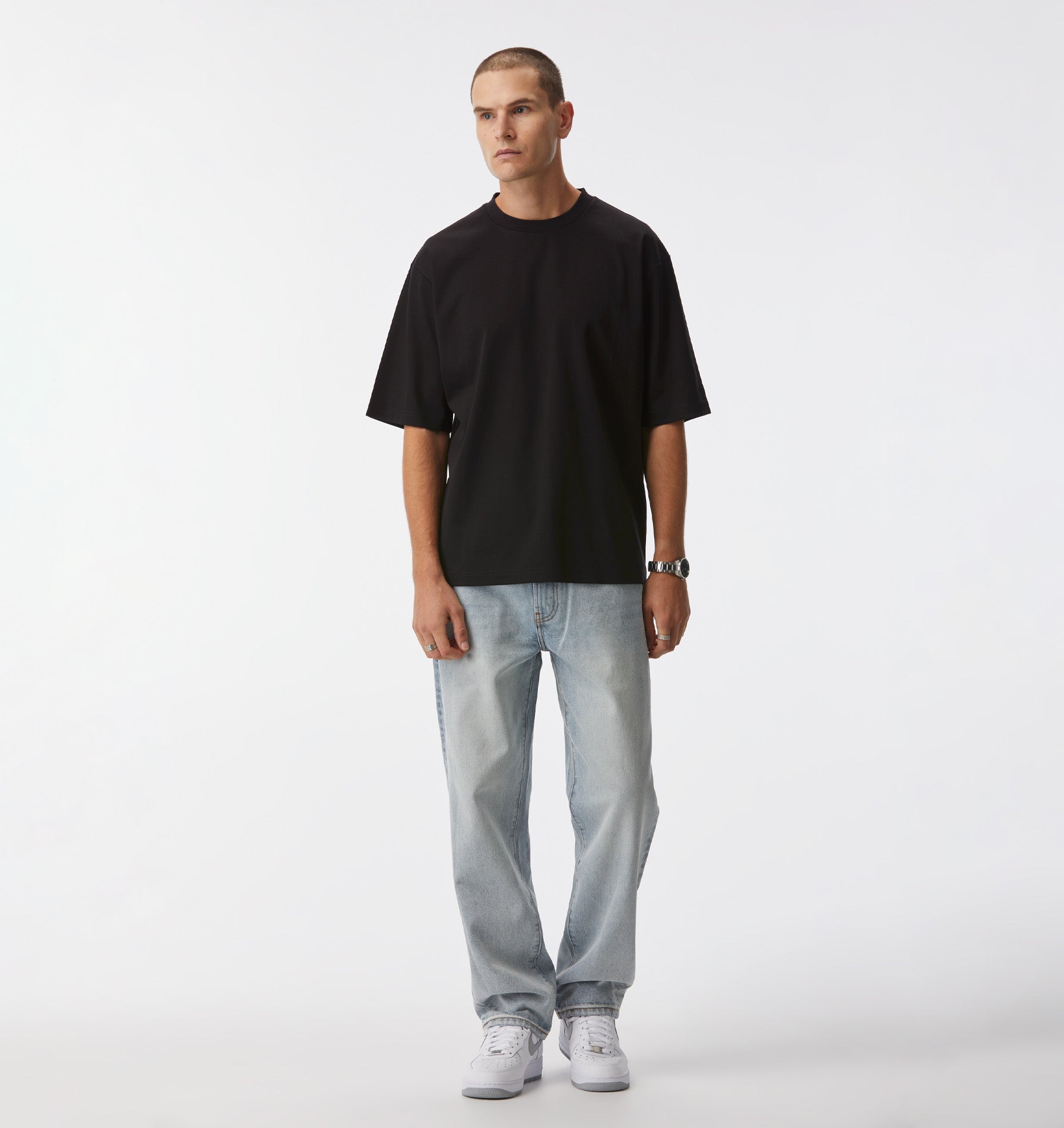 Webster Straight Denim - Light Vintage Blue