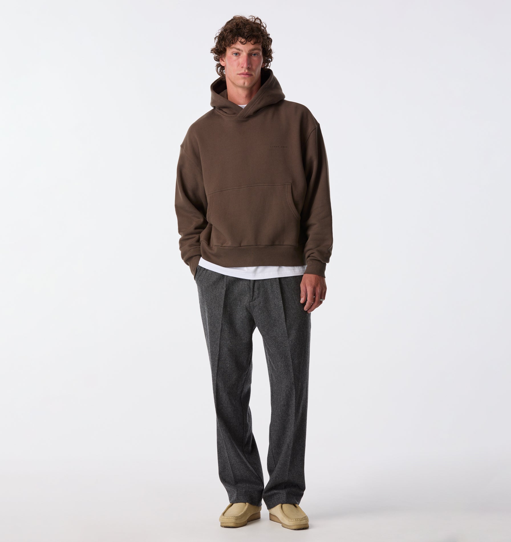Winston Pant - Charcoal Wool