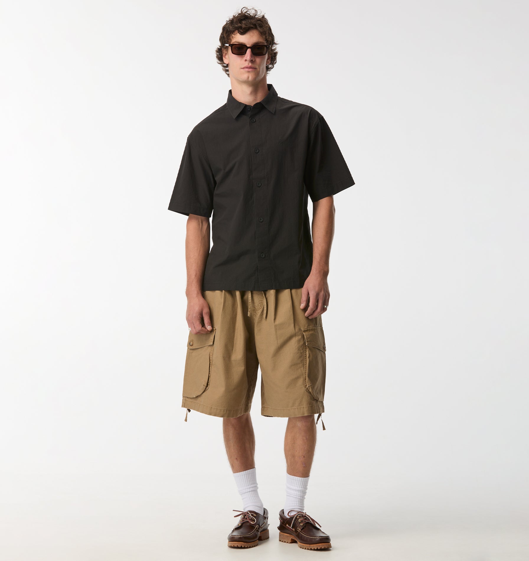 Dawson Boxy SS Shirt - Black