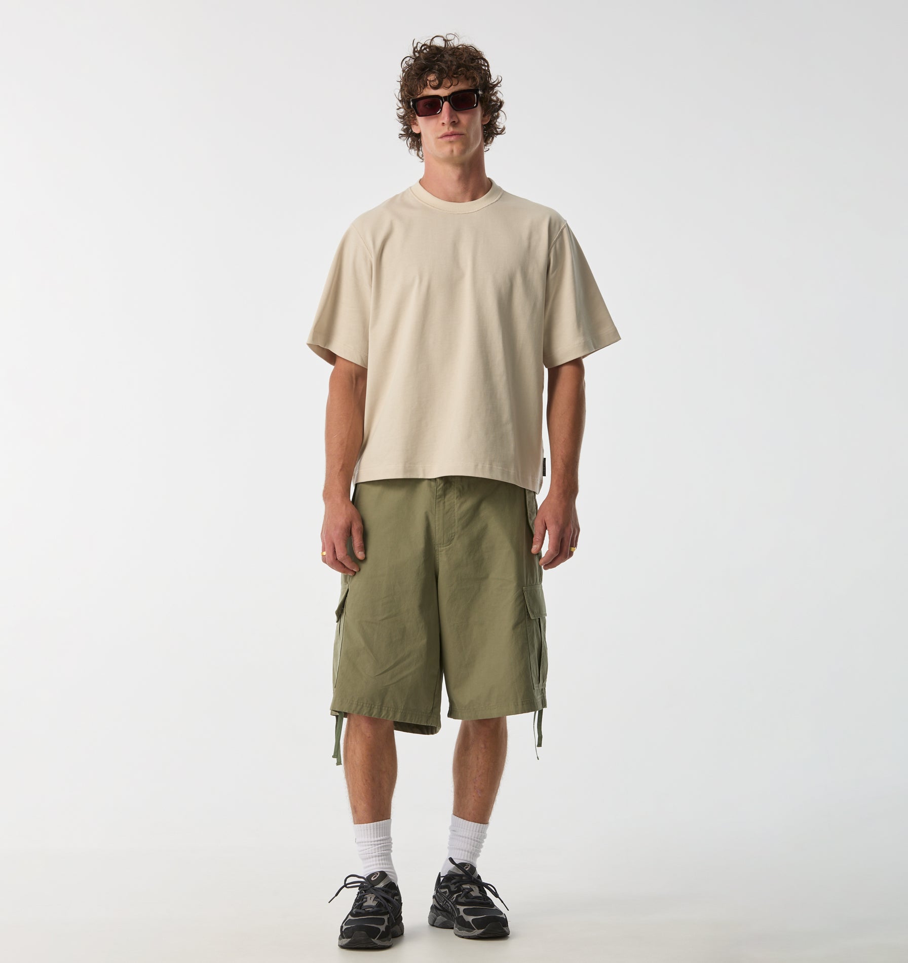 Aviator Cargo Short - Light Moss