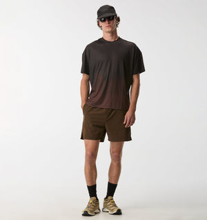 Active 5 Inch Short - Dark Brown