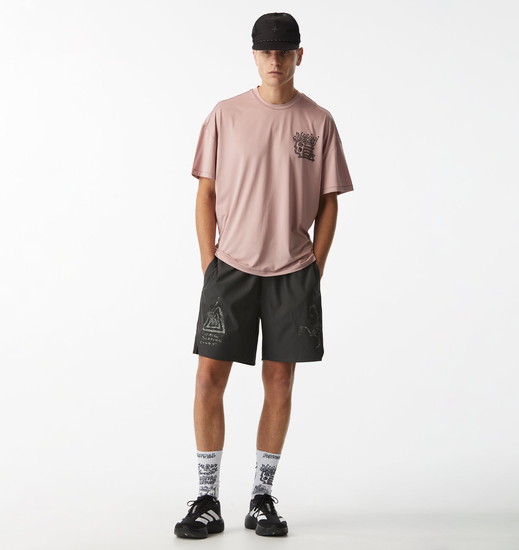 RebelYuth X ILU Active 7 inch Short - Charcoal