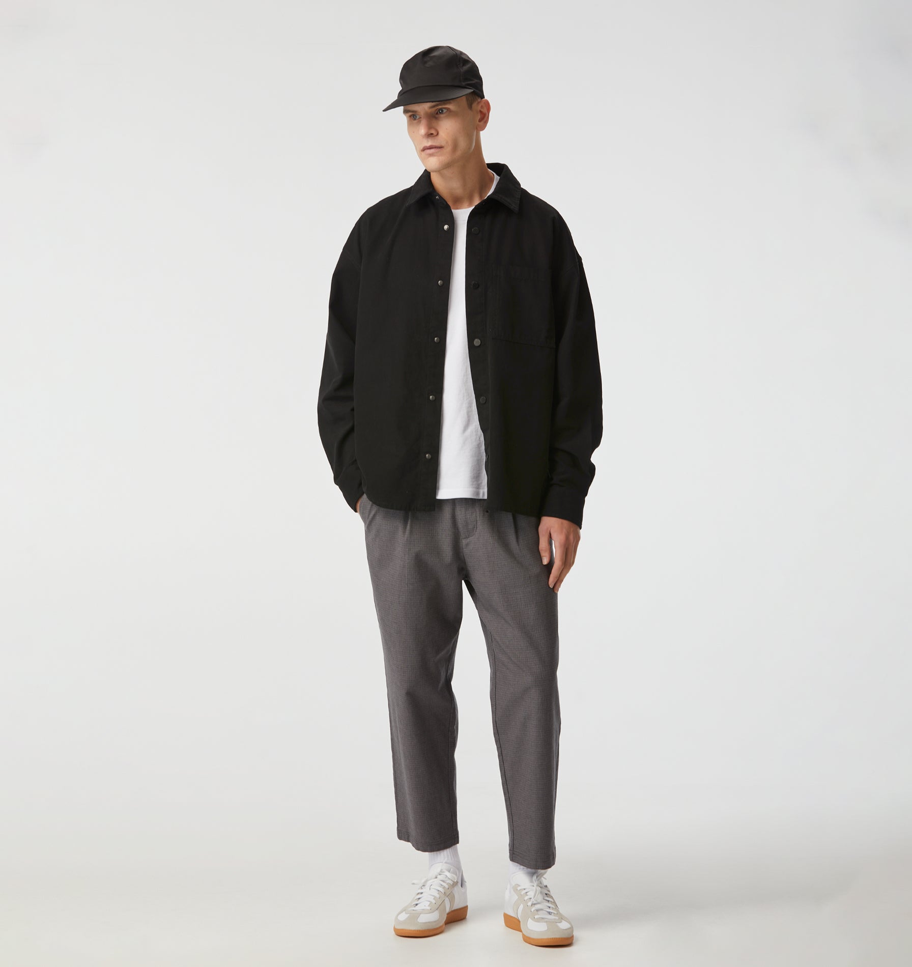 Kobe Pant - Grey Mini Check