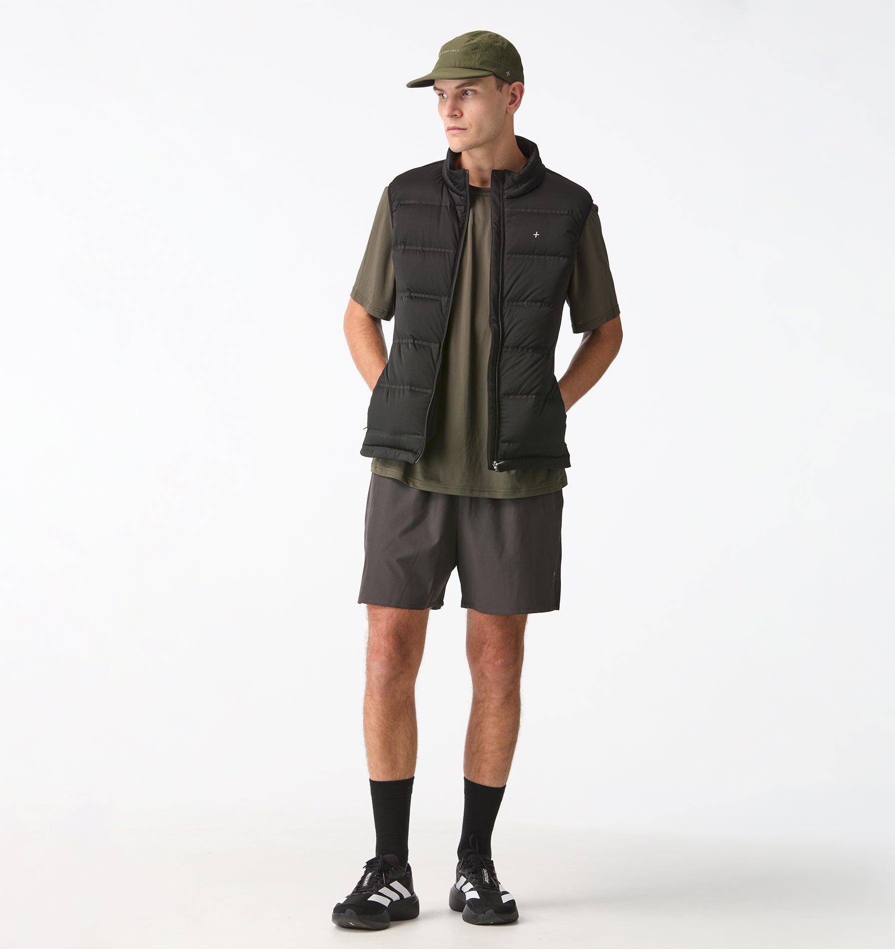 Active 5 Inch Short - Charcoal