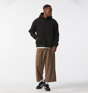 Crop Box Hood - Black